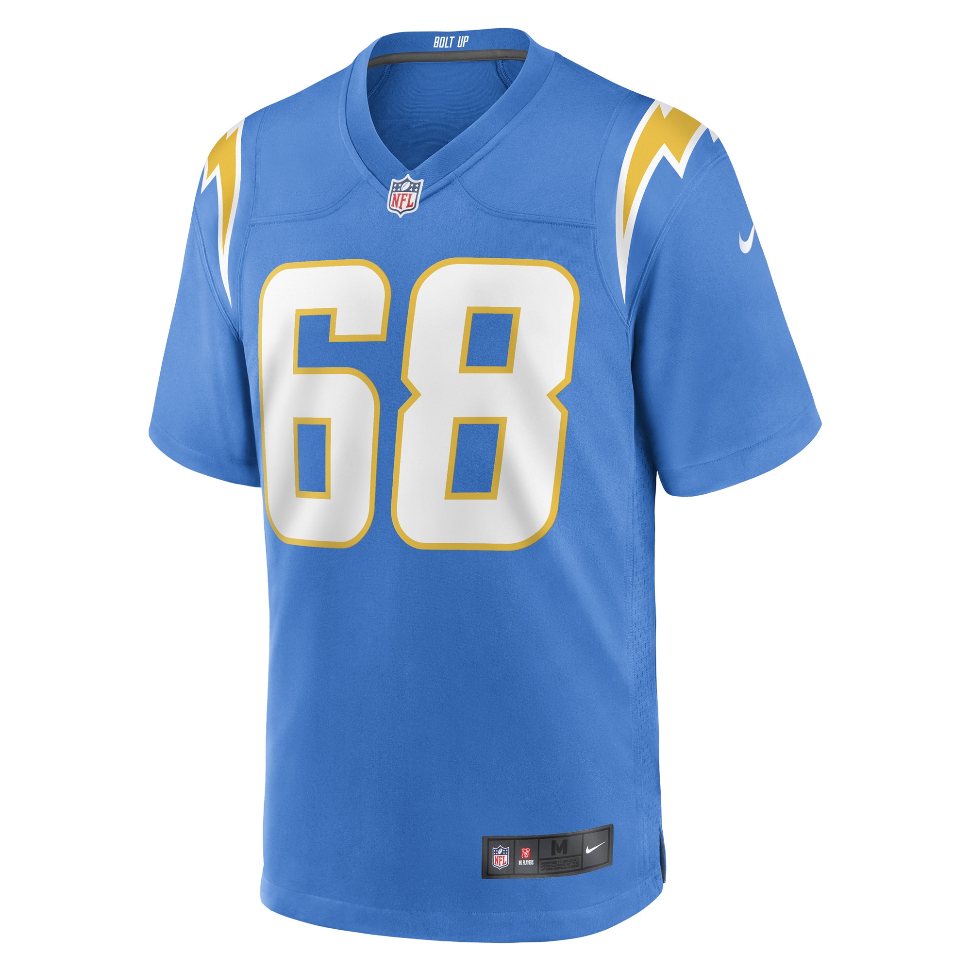 Jamaree Salyer Los Angeles Chargers Nike Game Player Jersey - Powder Blue - vstockx