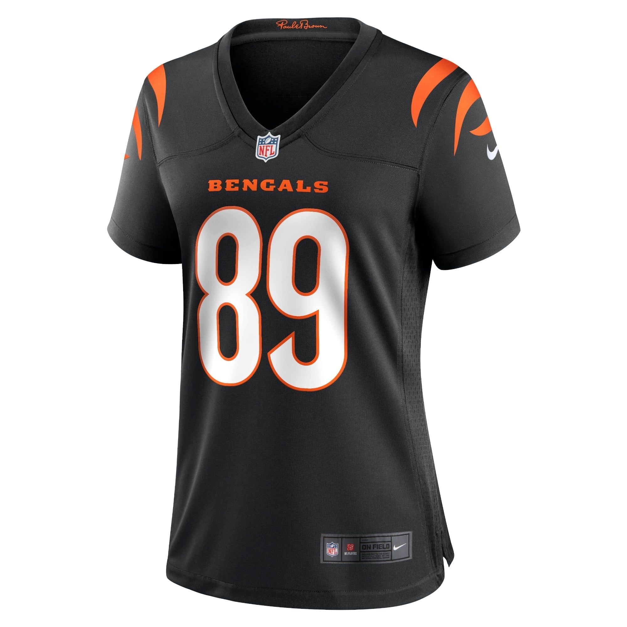 Women's Nike Drew Sample Black Cincinnati Bengals Game Jersey - vstockx
