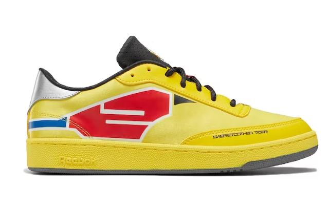 Reebok Club C Power Rangers Yellow - vstockx