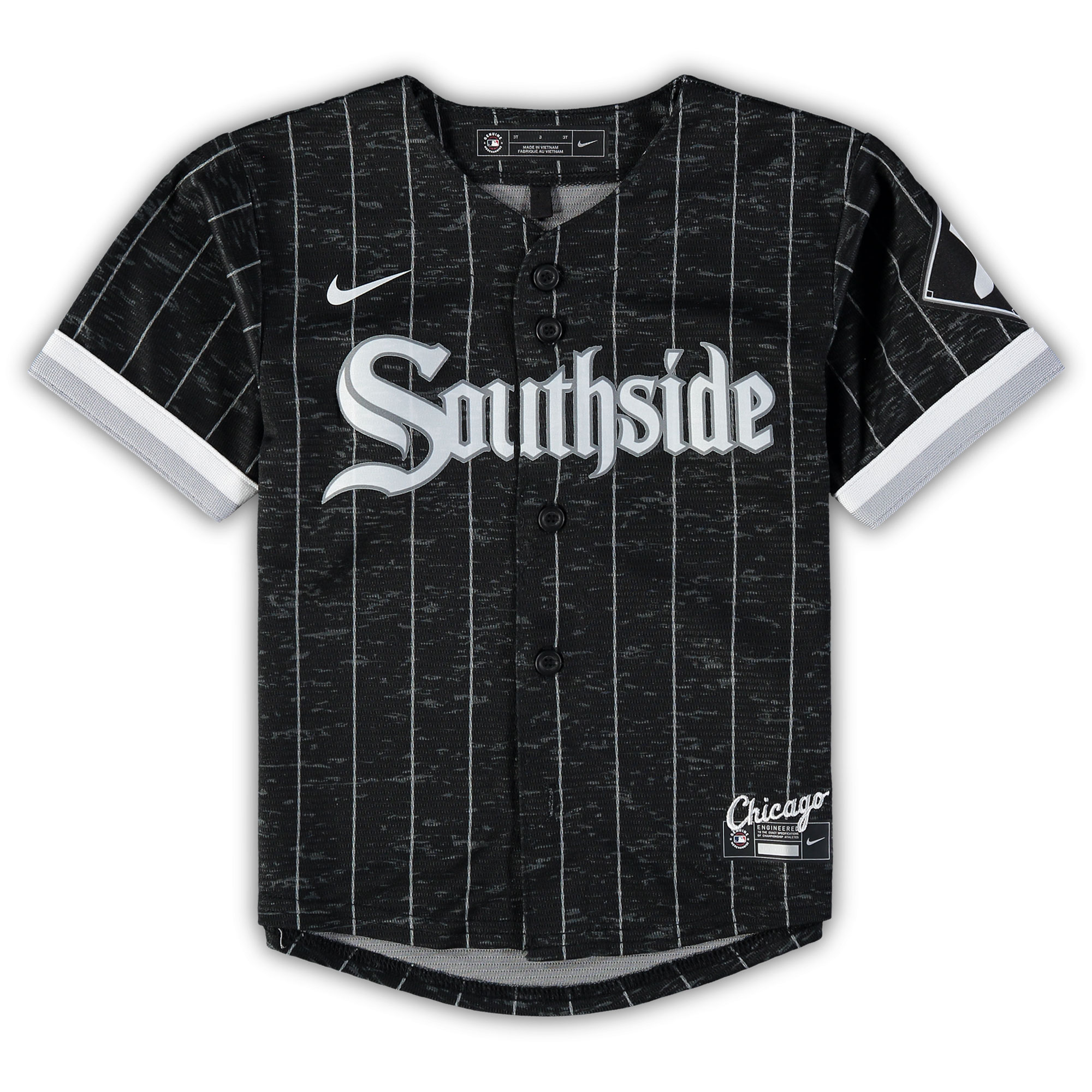 Tim Anderson Chicago White Sox Toddler Nike City Connect Replica Player Jersey - Black - vstockx