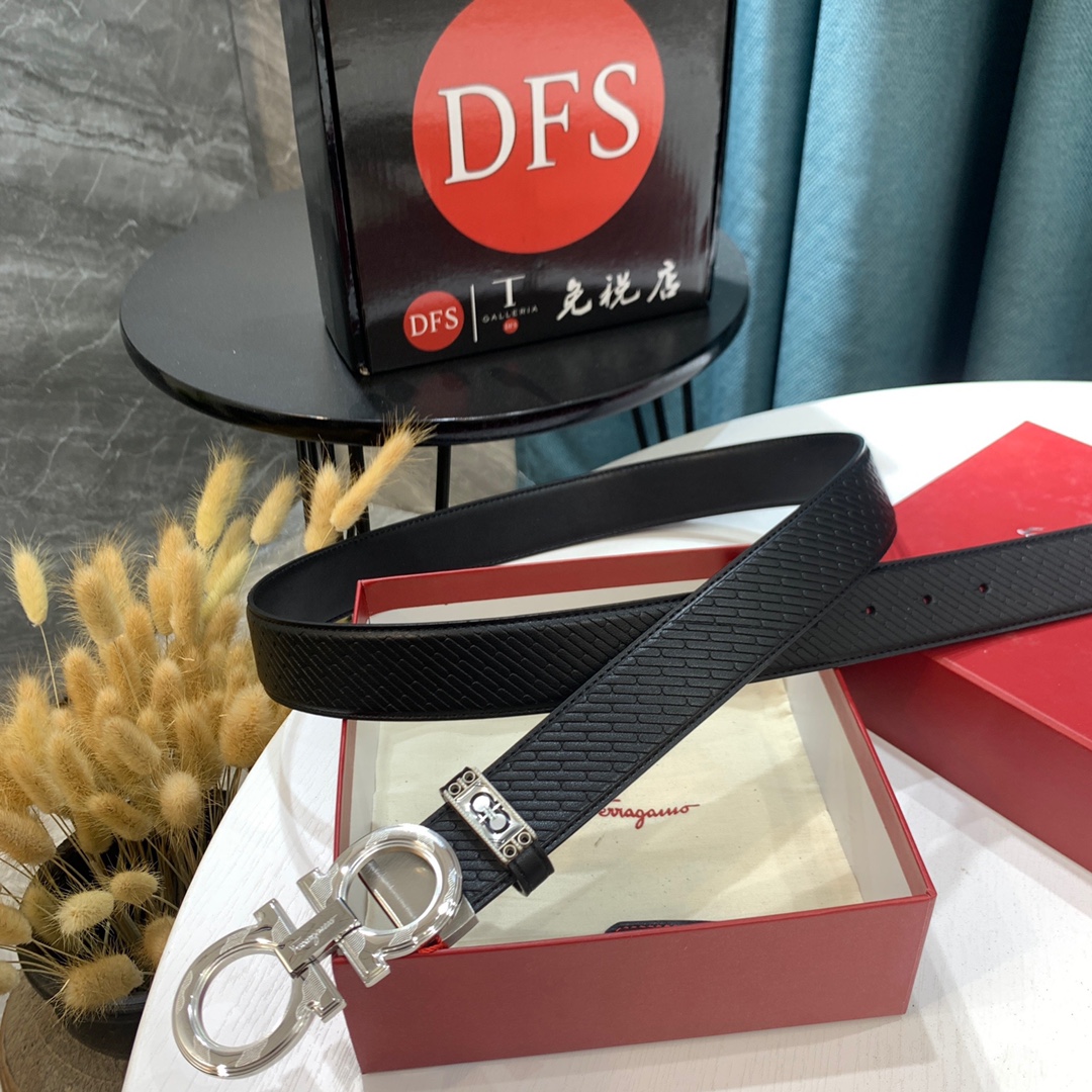 Streetwear Belt Ferragamo 319456 size:3.5cm - vstockx