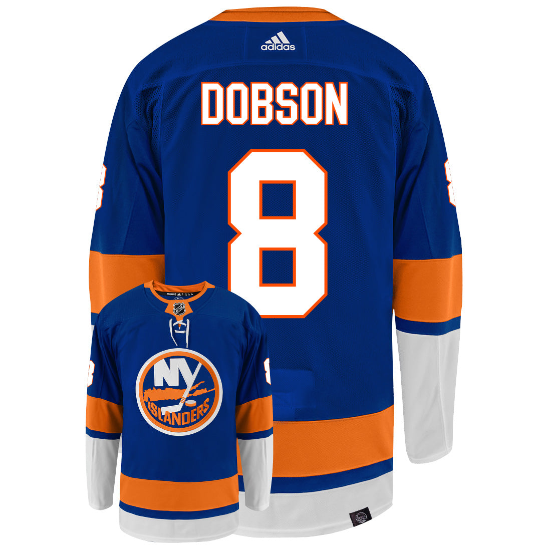 Noah Dobson New York Islanders Adidas Primegreen Authentic NHL Hockey Jersey - vstockx