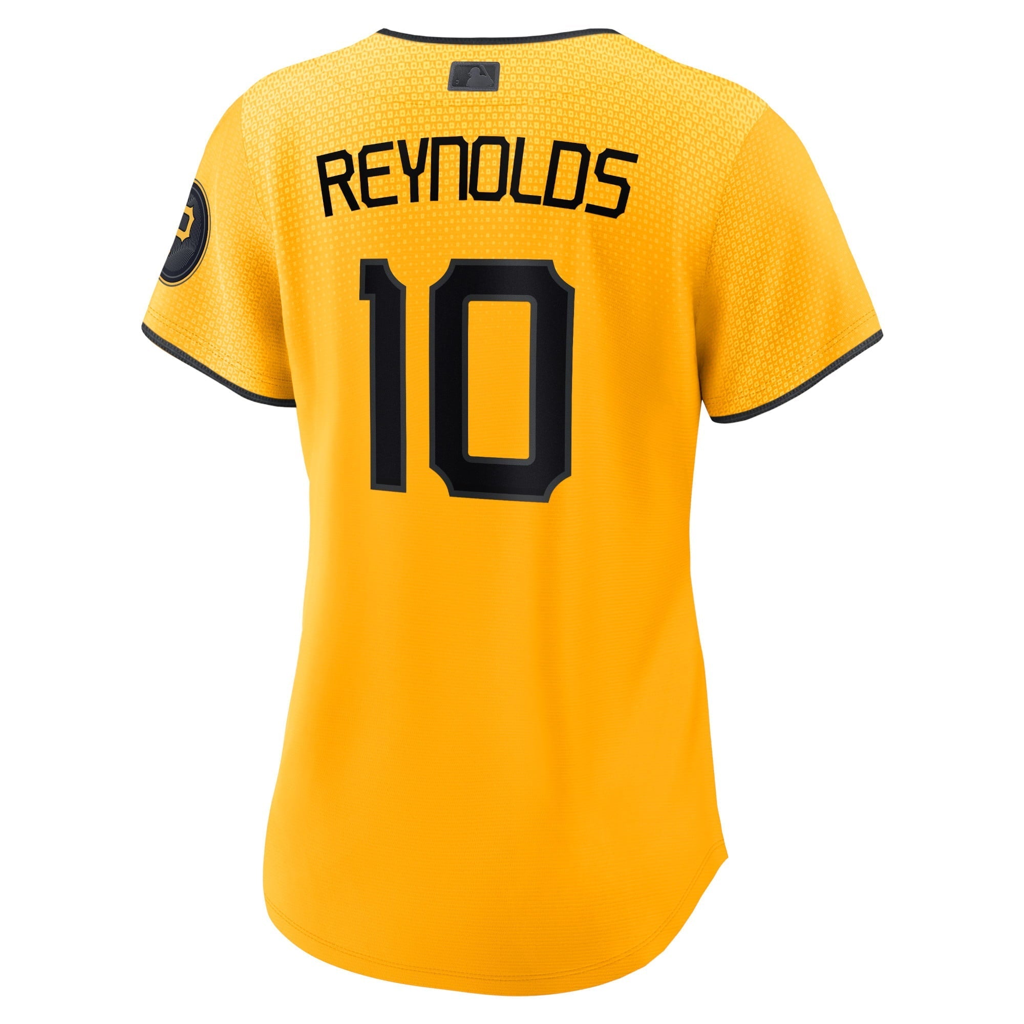 Women's Nike Bryan Reynolds Gold Pittsburgh Pirates 2023 City Connect Replica Player Jersey - vstockx