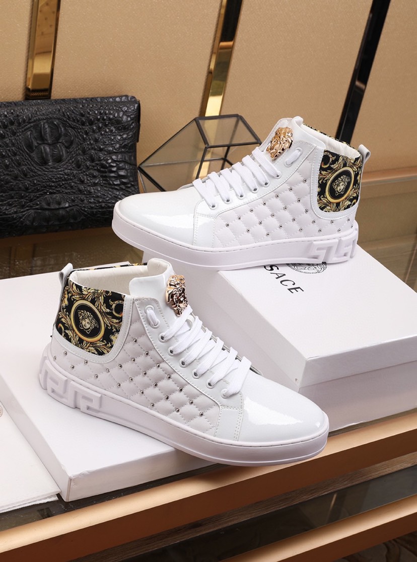 Versace High Top Sneaker 3 - vstockx