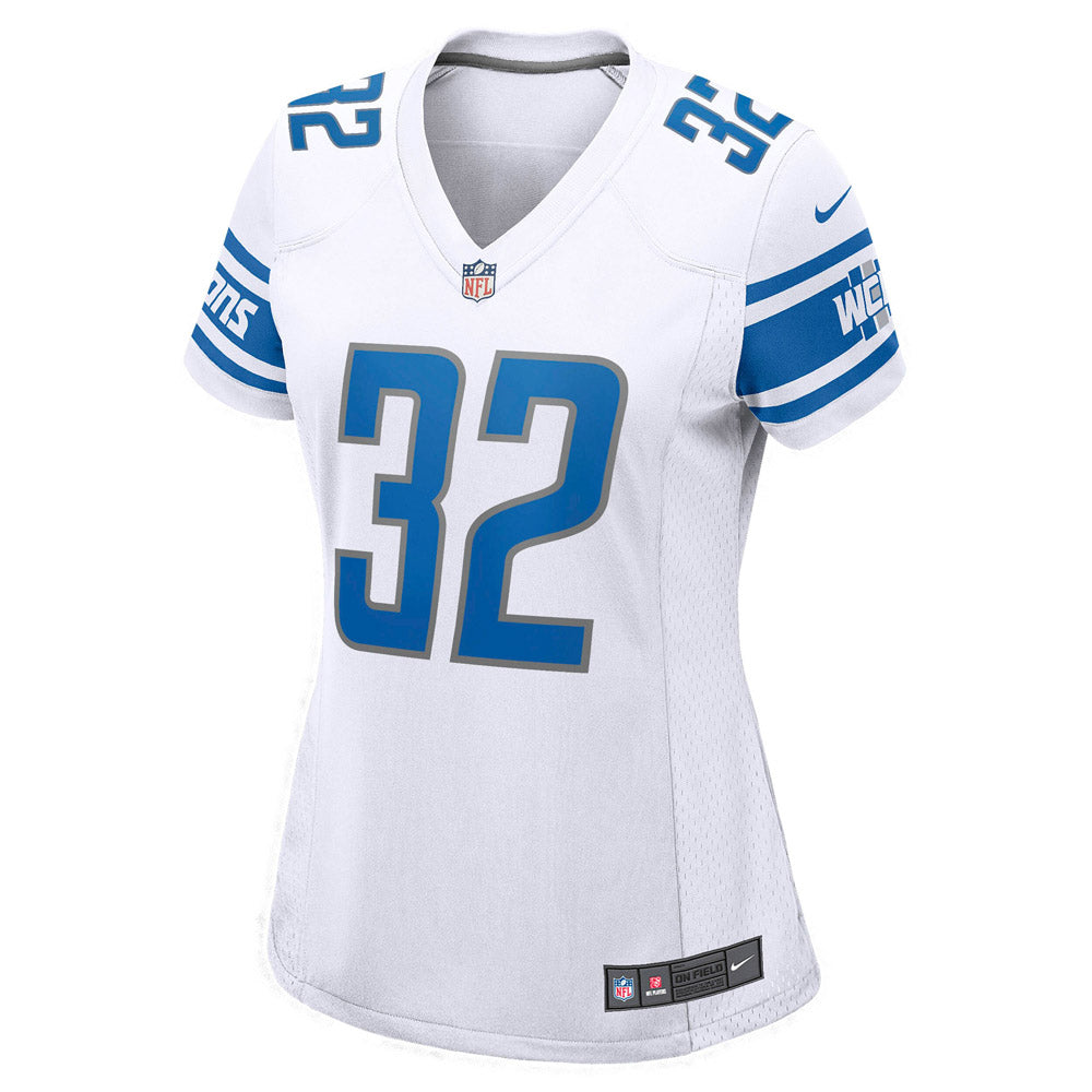 Women's Detroit Lions D'Andre Swift Game Jersey White - vstockx