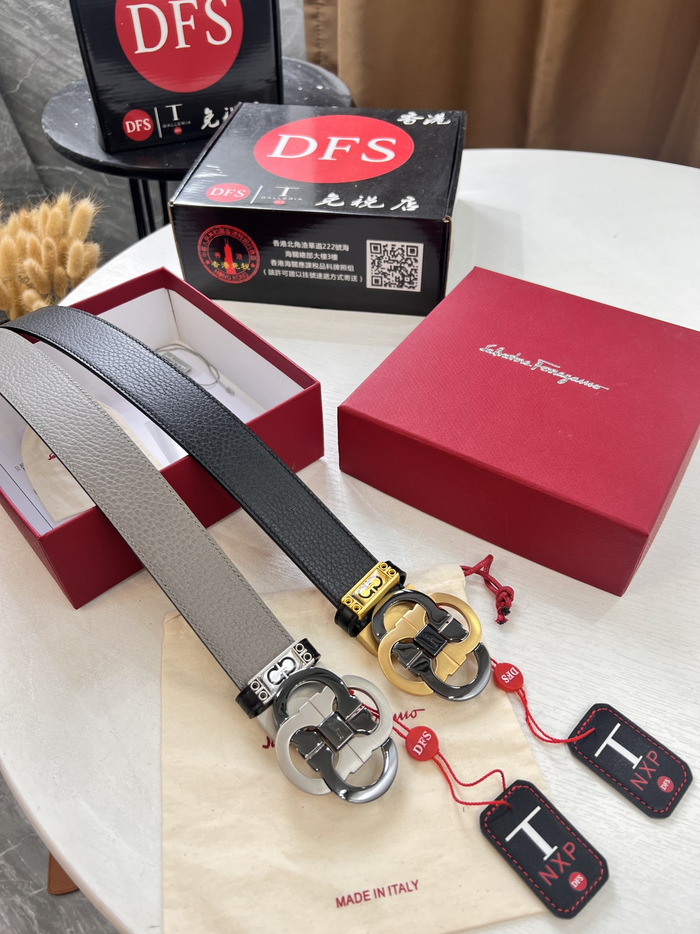 Streetwear Belt Ferragamo 321821size:3.5cm - vstockx