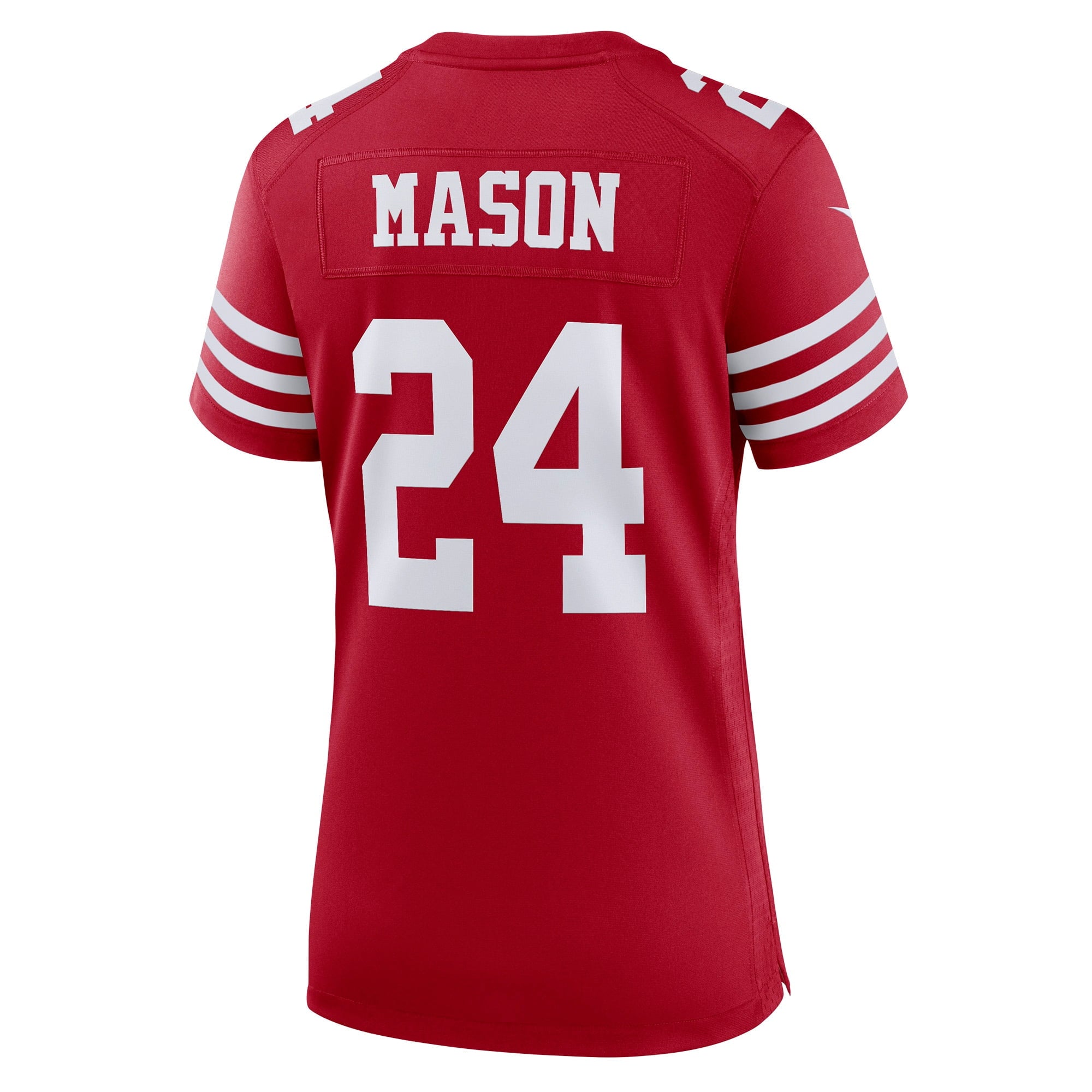 Women's Nike Jordans Mason Scarlet San Francisco 49ers Game Player Jersey - vstockx