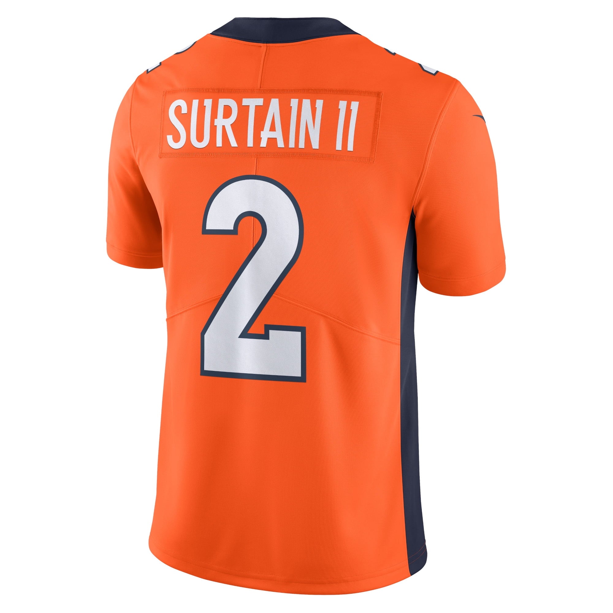 Men's Nike Patrick Surtain II Orange Denver Broncos Vapor Untouchable Limited Jersey - vstockx