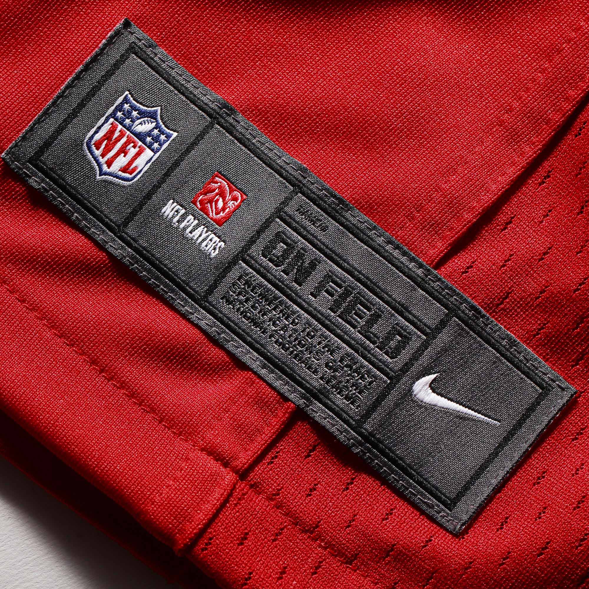 Richard Sherman San Francisco 49ers Nike Women's Game Player Jersey - Scarlet - vstockx