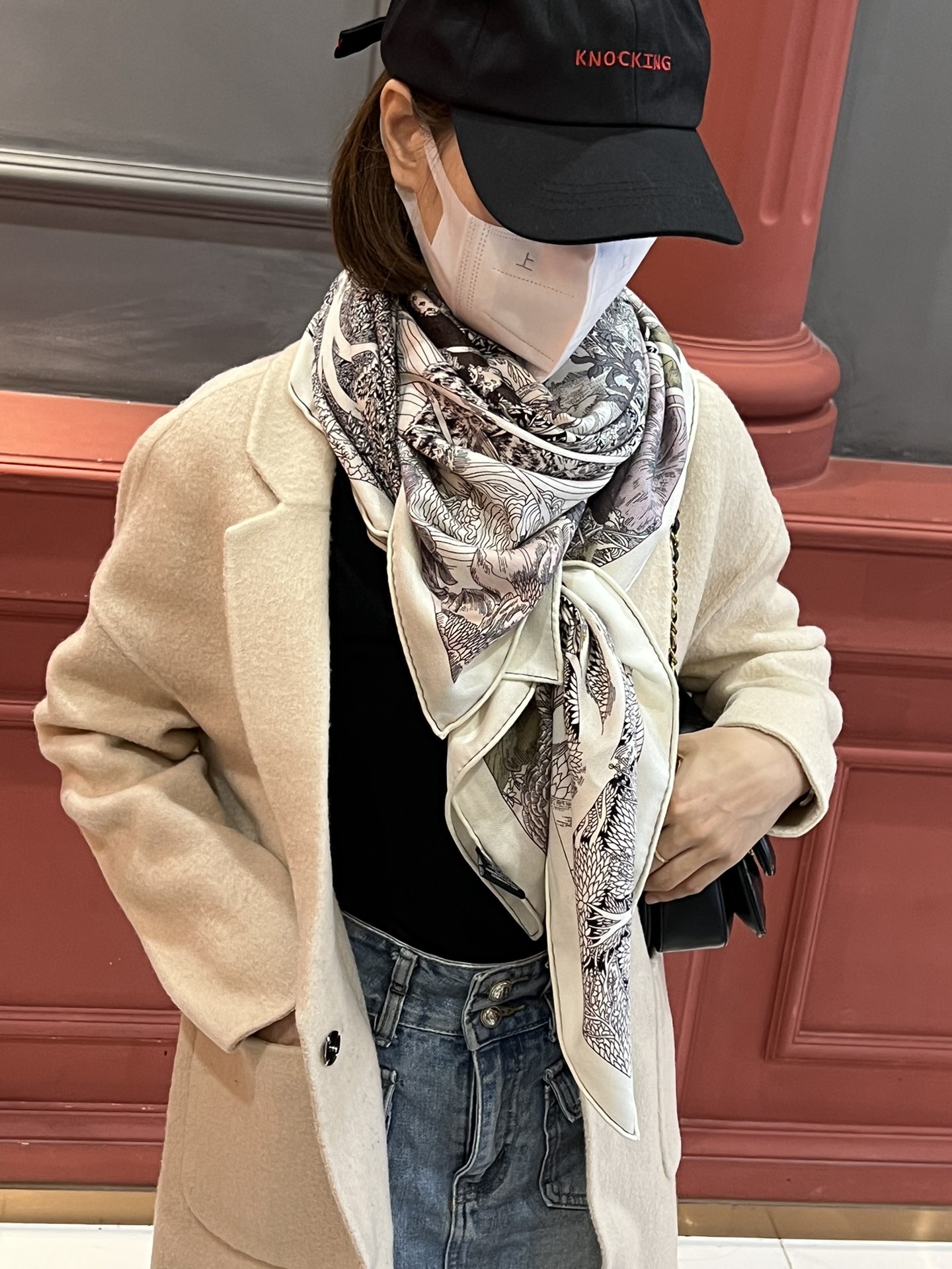 Streetwear Scarf Hermes 328997 SIZE:140cm*140cm - vstockx