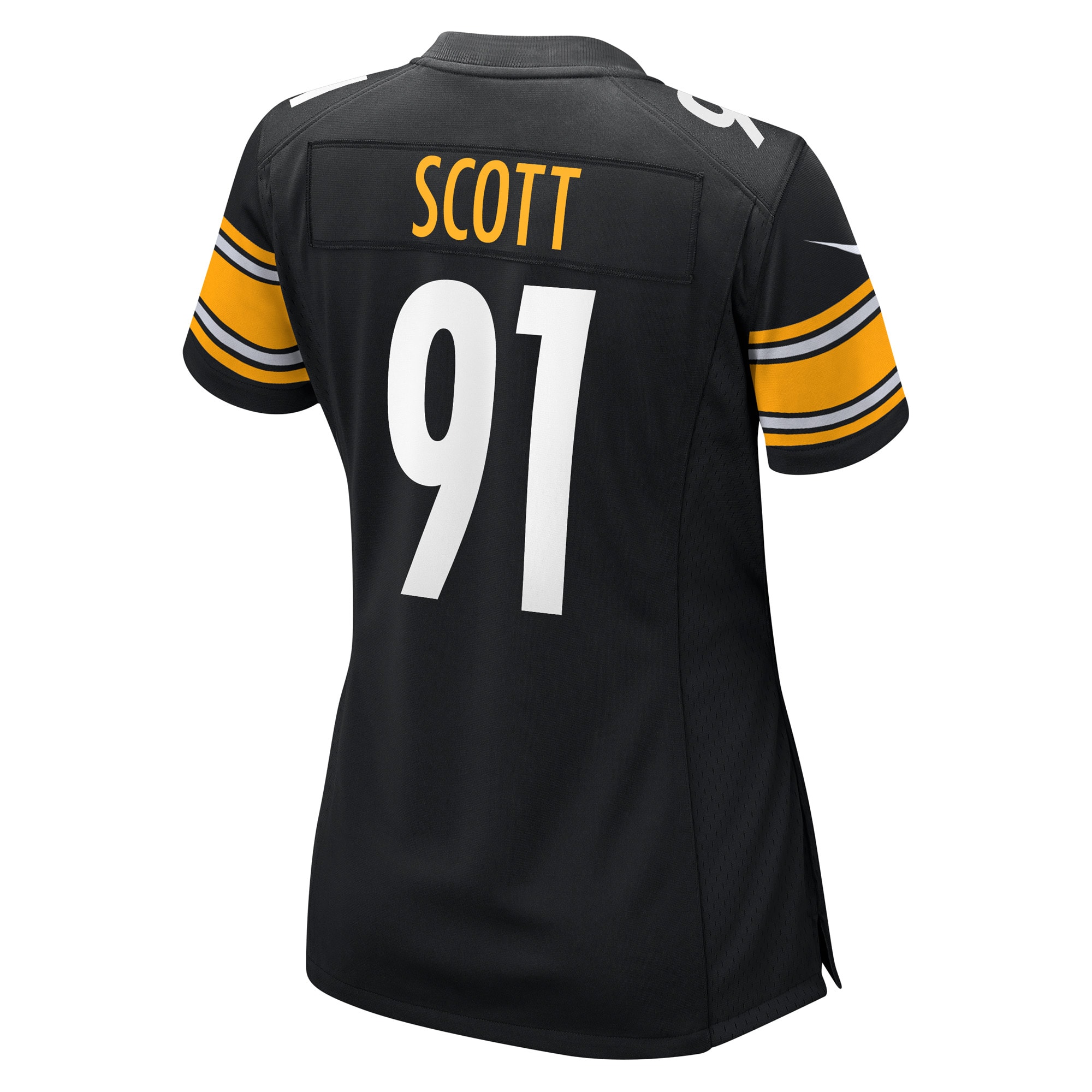 Delontae Scott Pittsburgh Steelers Nike Women's Game Player Jersey - Black - vstockx
