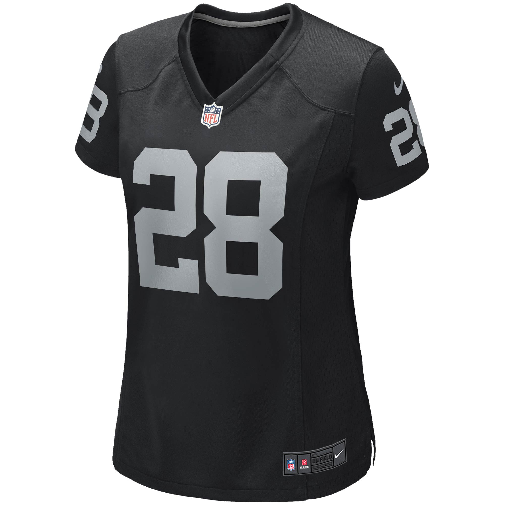 Josh Jacobs Las Vegas Raiders Nike Women's Game Player Jersey - Black - vstockx