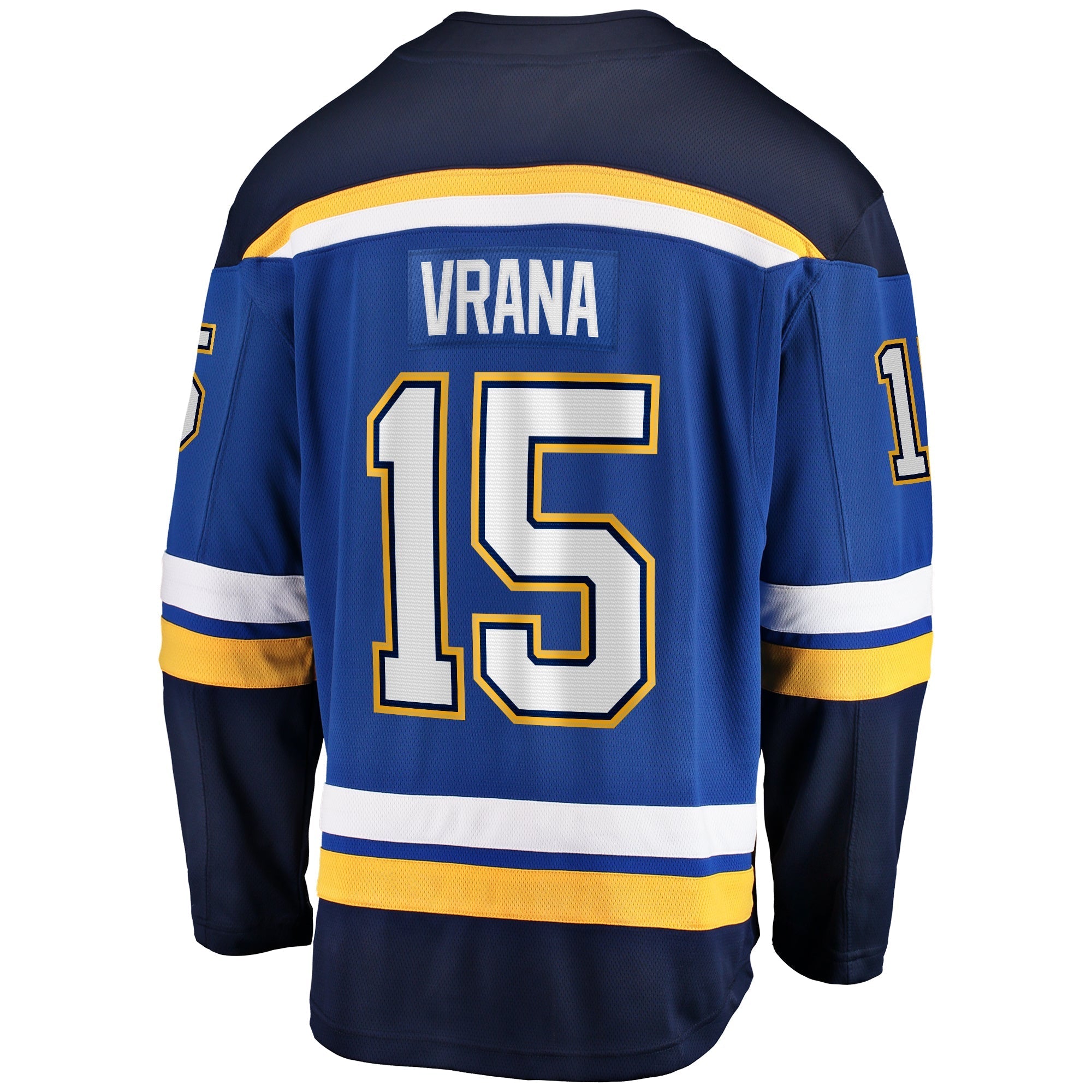 Men's Fanatics Branded Jakub Vrana Blue St. Louis Blues Home Breakaway Jersey - vstockx
