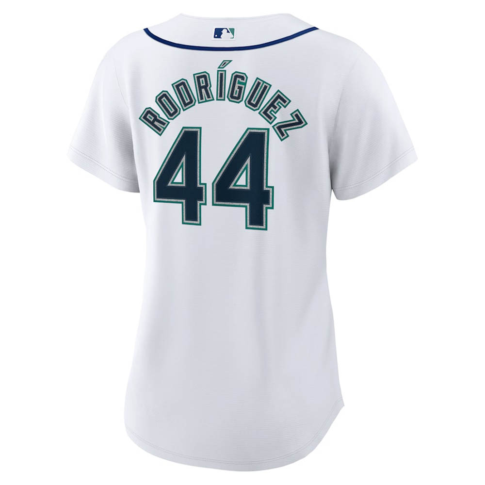 Women's Seattle Mariners Julio Rodriguez Cool Base Replica Home Jersey - White - vstockx