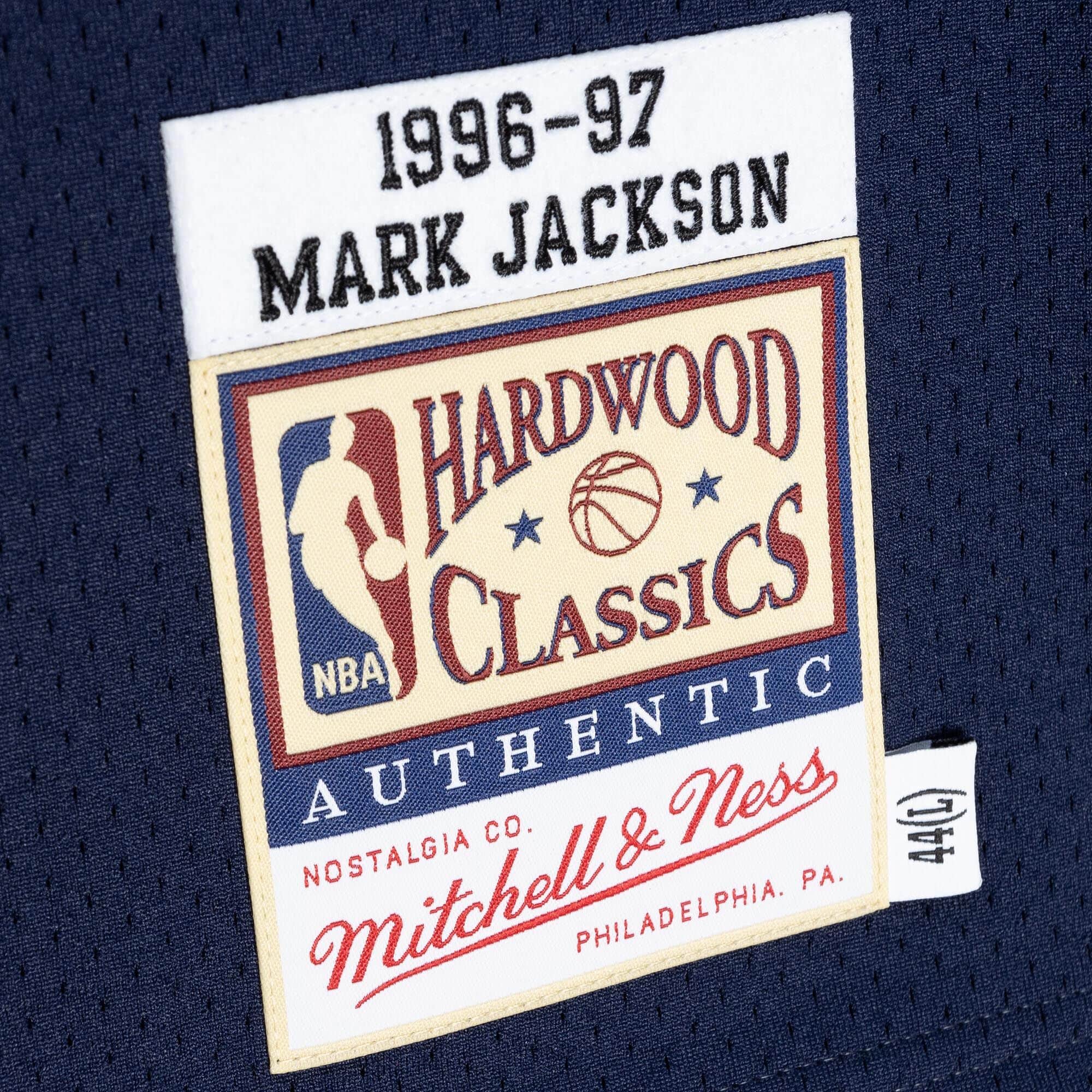 Authentic Mark Jackson Indiana Pacers 1996-97 Jersey - vstockx