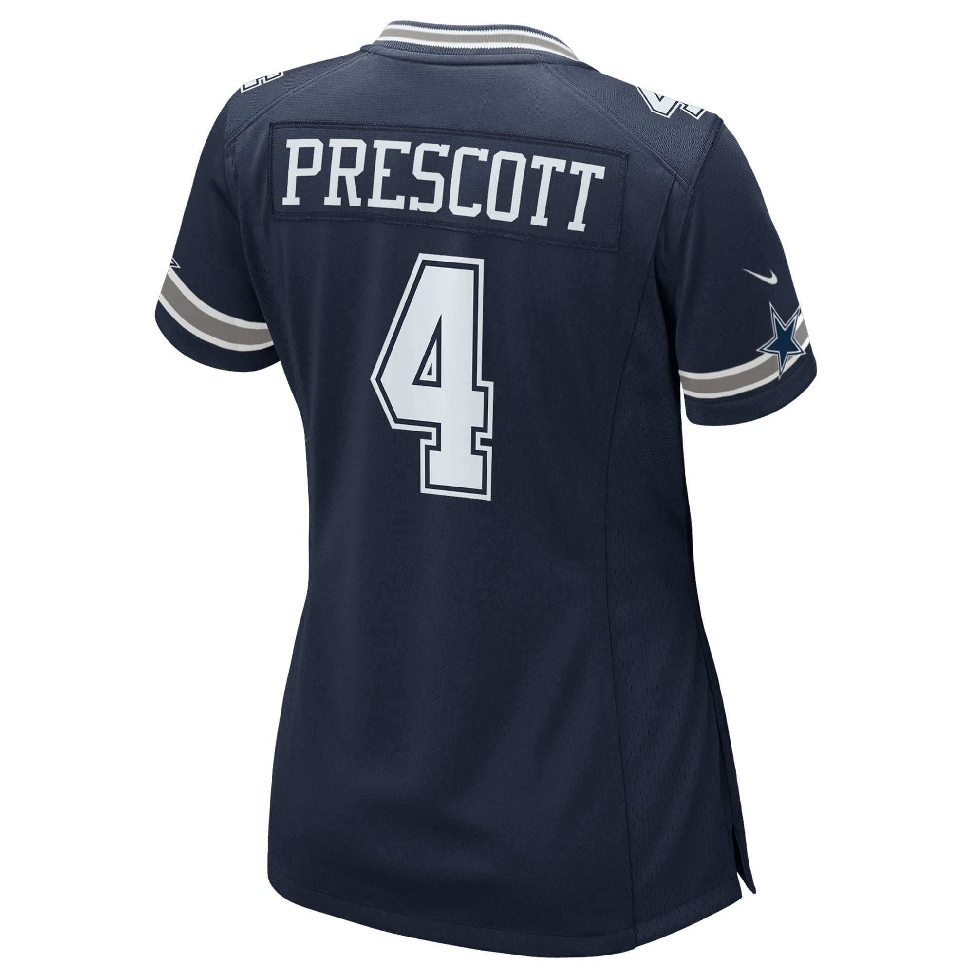 Women's Nike Dak Prescott Navy Dallas Cowboys Game Team Jersey - vstockx