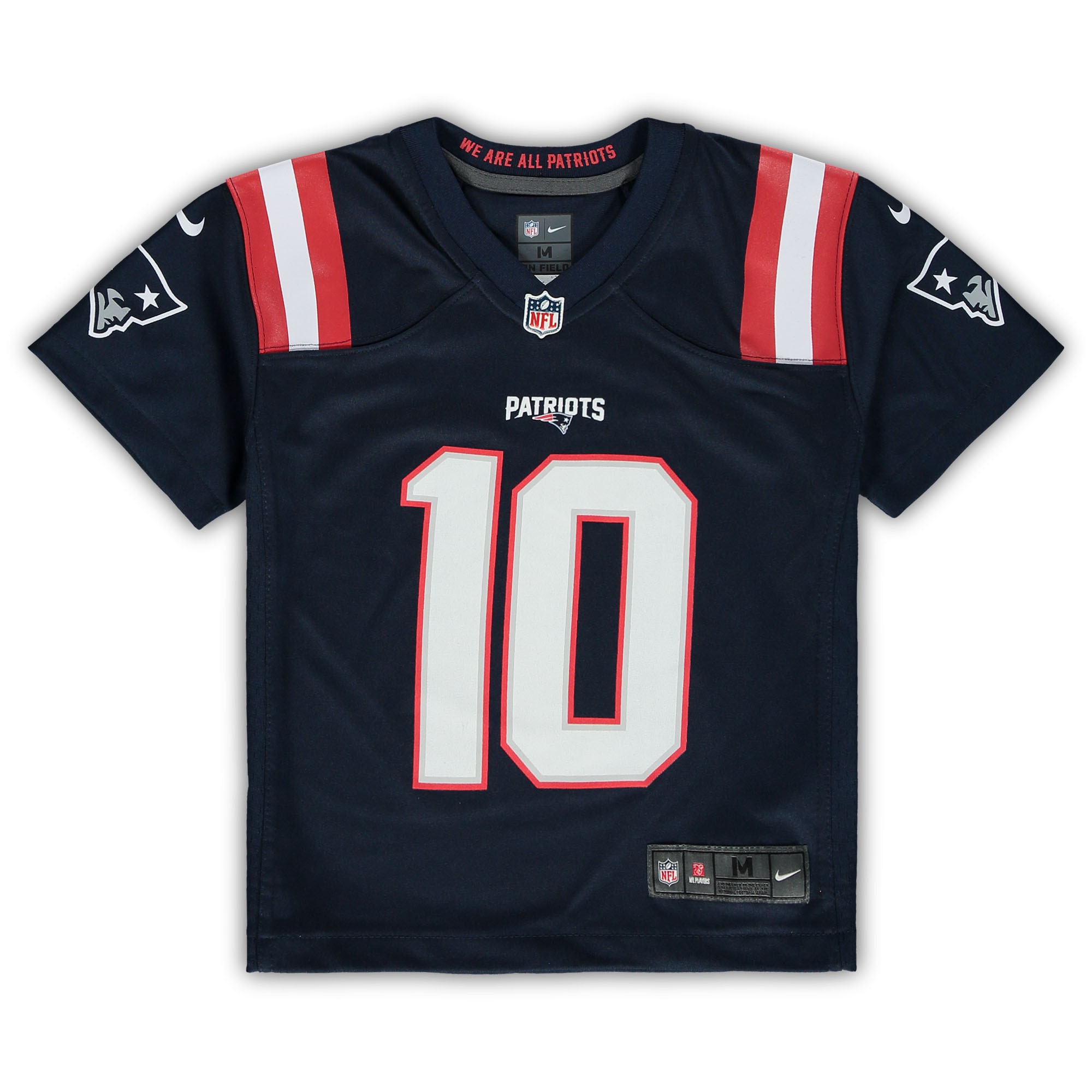 Mac Jones New England Patriots Nike Preschool Game Jersey - Navy - vstockx