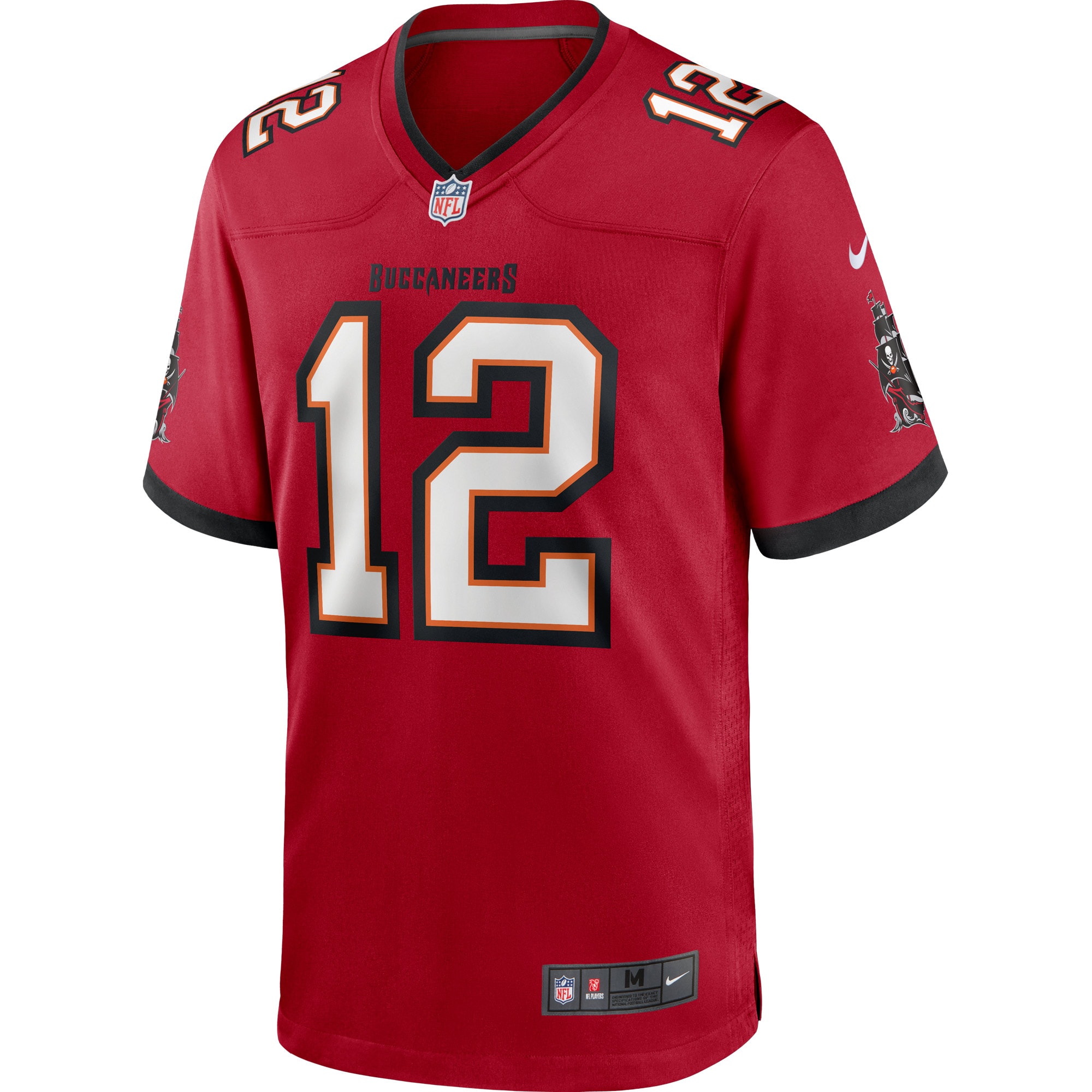 Tom Brady Tampa Bay Buccaneers Nike Game Jersey - Red - vstockx