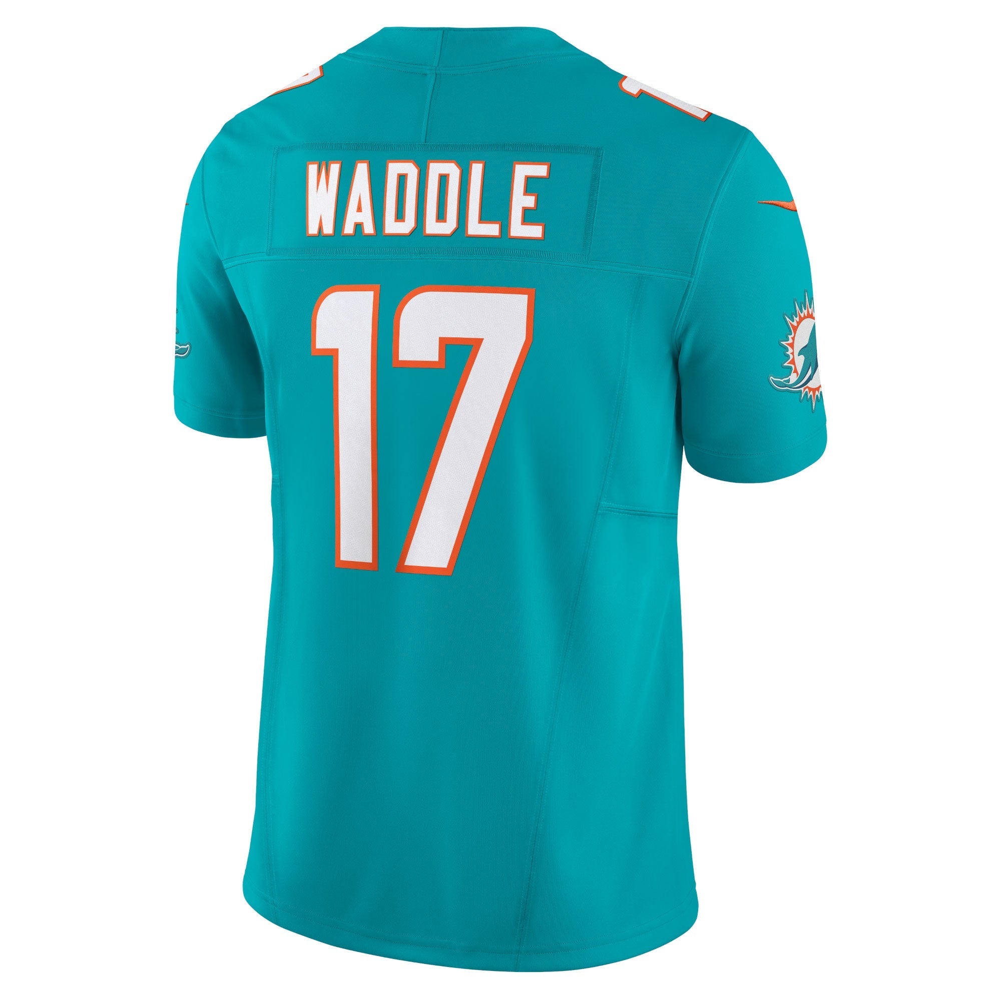 Men's Nike Jaylen Waddle Aqua Miami Dolphins Vapor F.U.S.E. Limited Jersey - vstockx