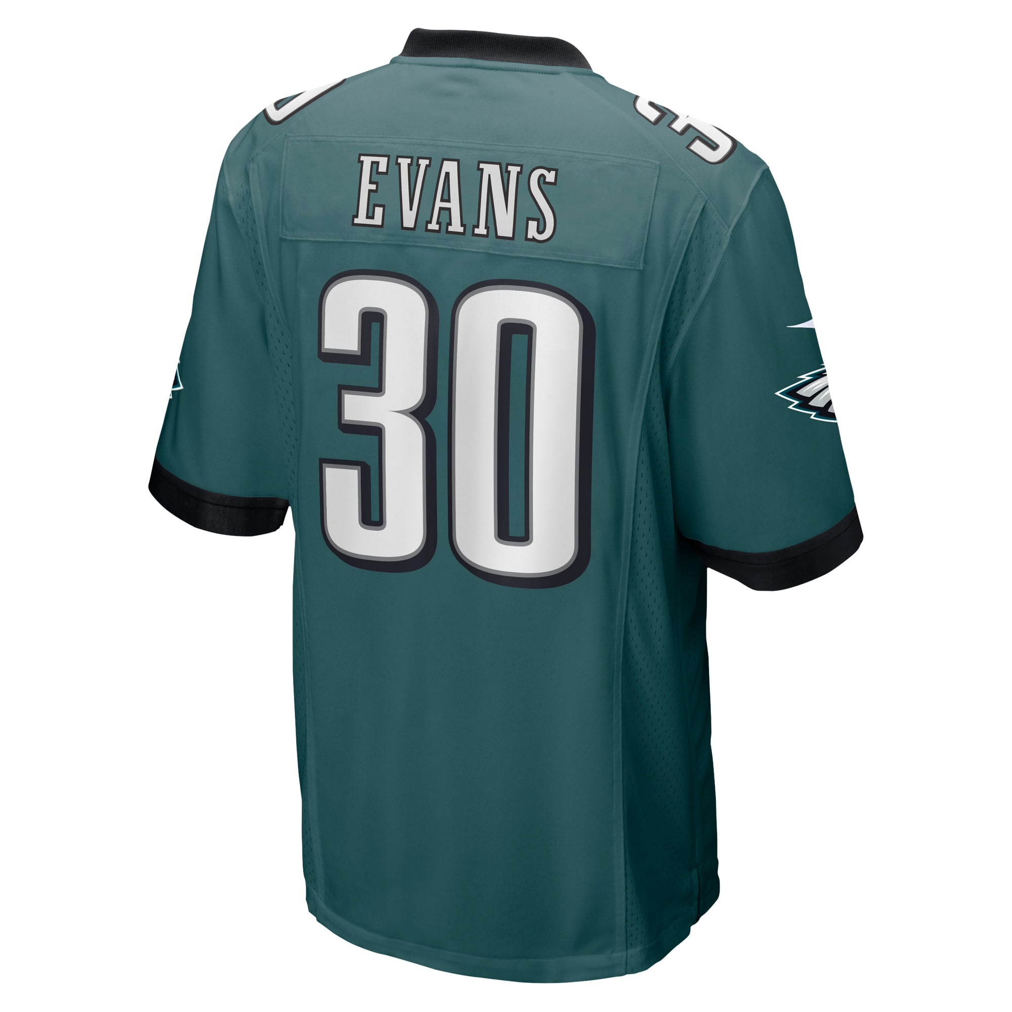 Justin Evans Philadelphia Eagles Nike Game Player Jersey - Midnight Green - vstockx