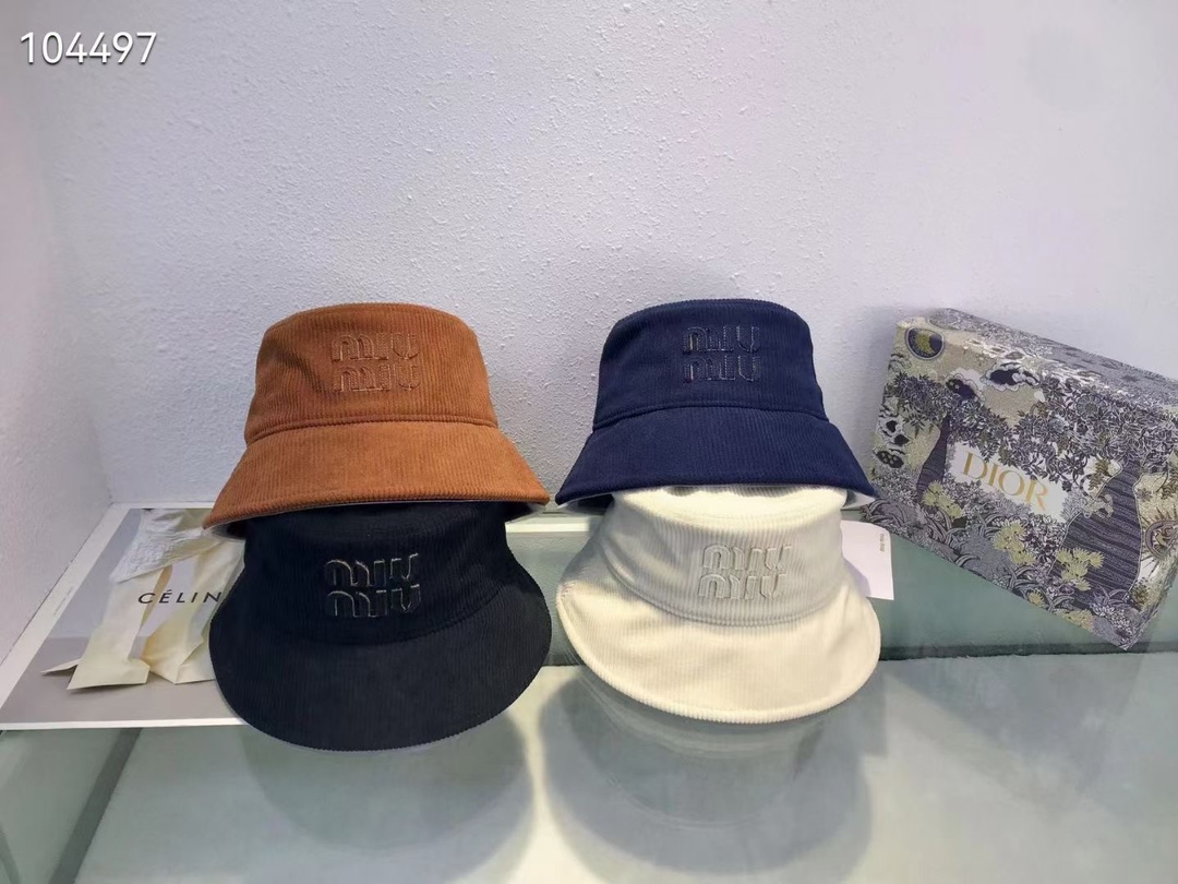Streetwear Hat Miu 329136 - vstockx