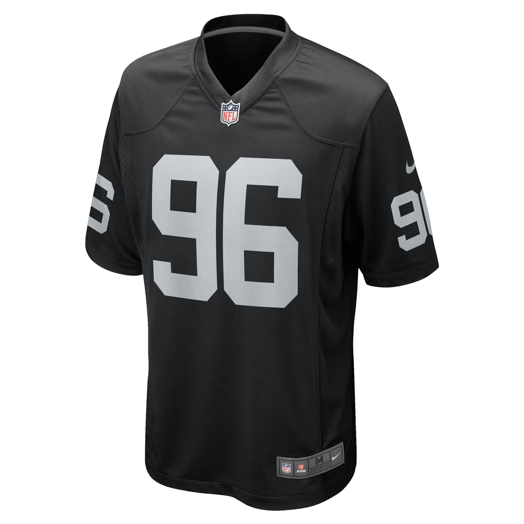 Isaac Rochell Las Vegas Raiders Nike Team Game Jersey - Black - vstockx