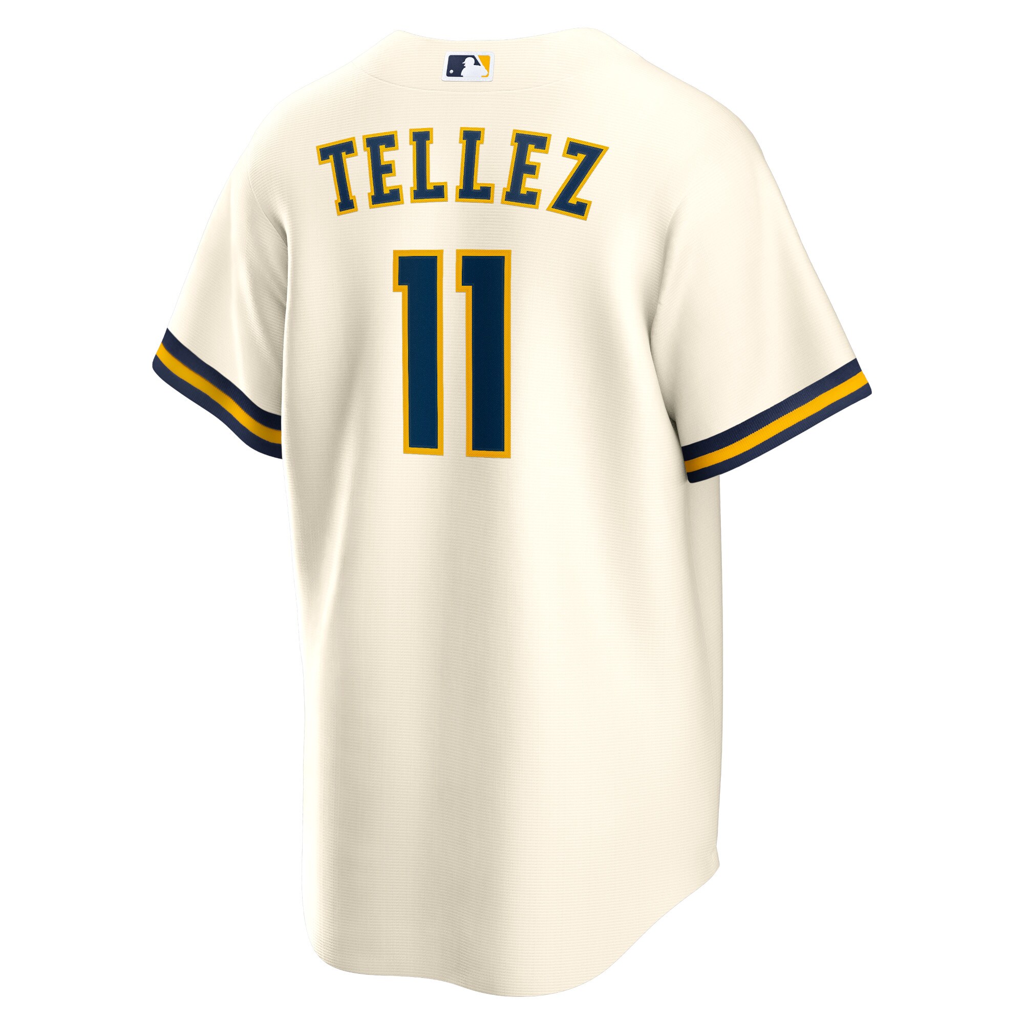 Rowdy Tellez Milwaukee Brewers Nike Replica Player Jersey - White - vstockx