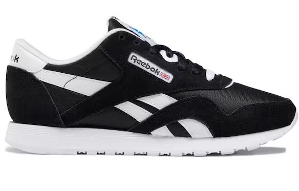 Reebok Classic Nylon Black White (Women's) - vstockx