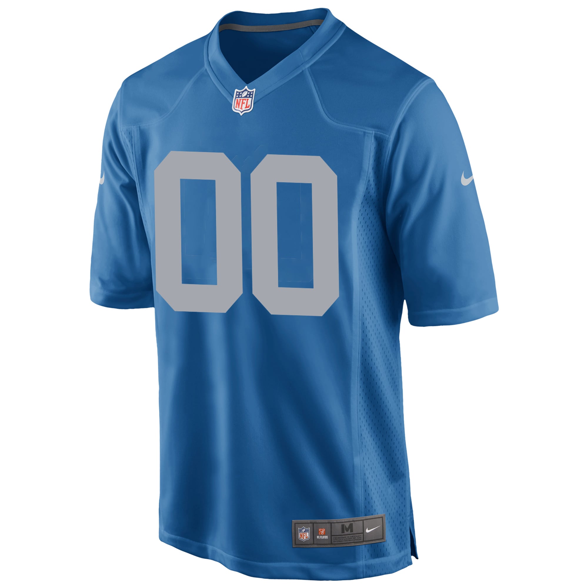 Detroit Lions Nike Throwback Custom Game Jersey - Blue - vstockx
