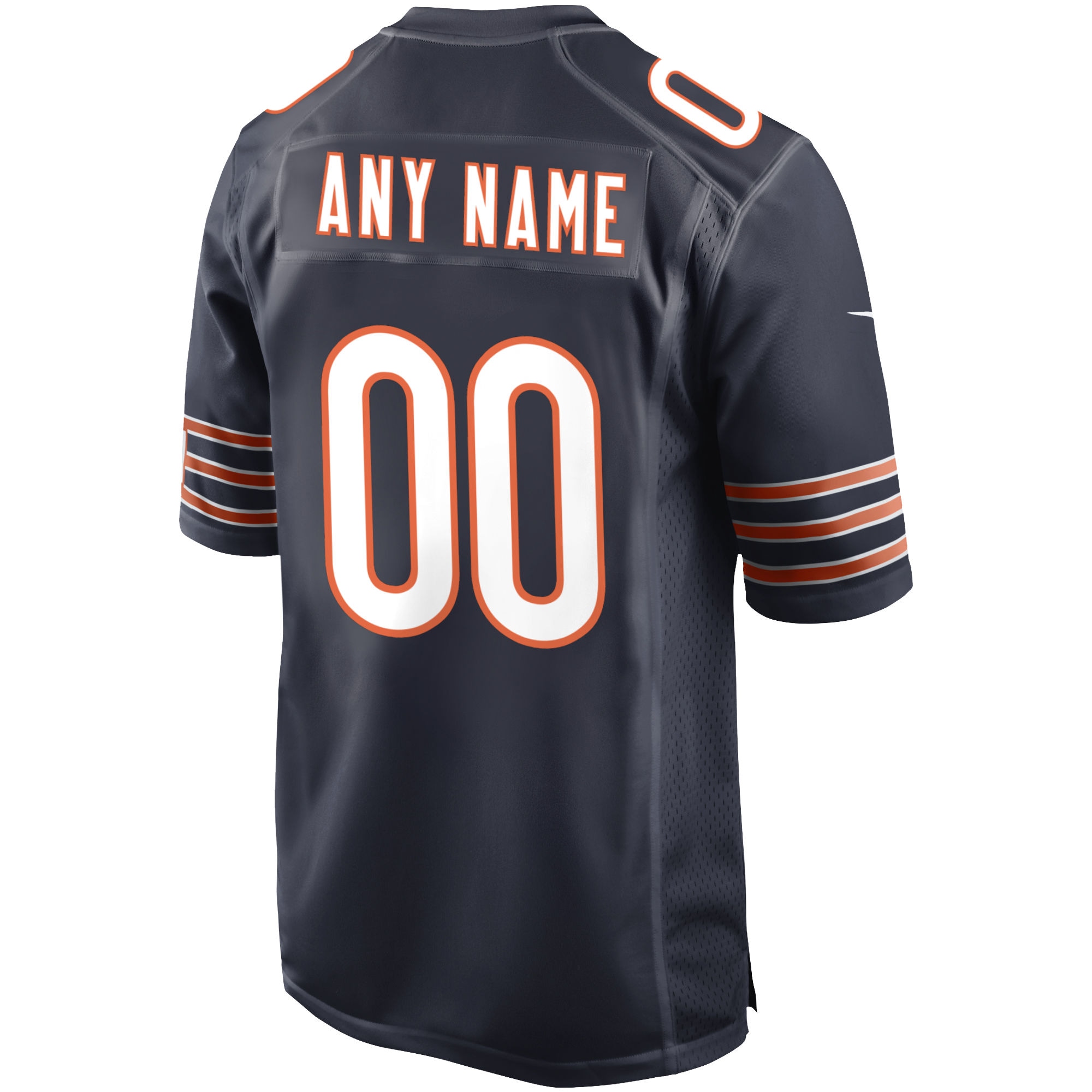 Chicago Bears Nike Custom Game Jersey - Navy - vstockx