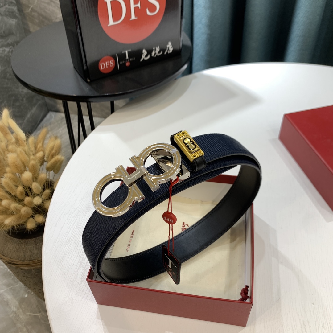 Streetwear Belt Ferragamo 319583 size:3.5cm - vstockx