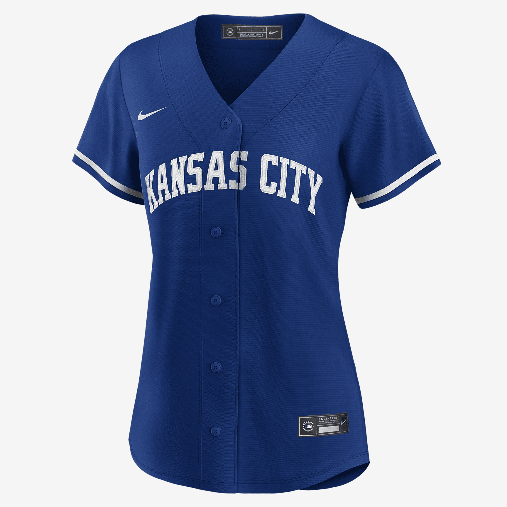 MLB Kansas City Royals Women's Replica Baseball Jersey - Royal - vstockx