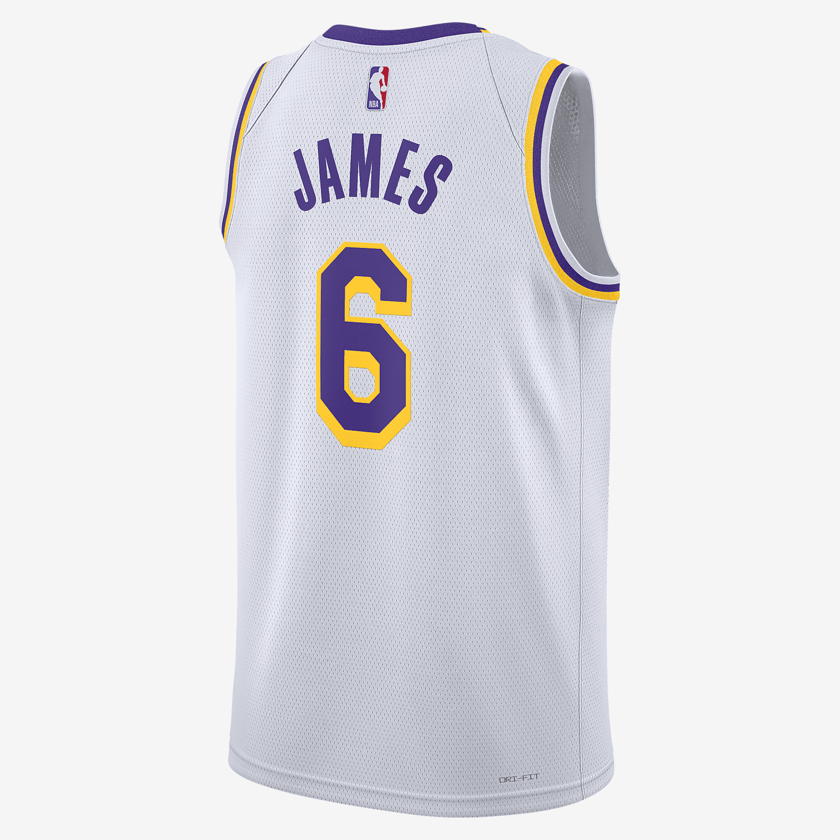 Los Angeles Lakers Association Edition 2022/23 Nike Dri-FIT NBA Swingman Jersey - White - vstockx