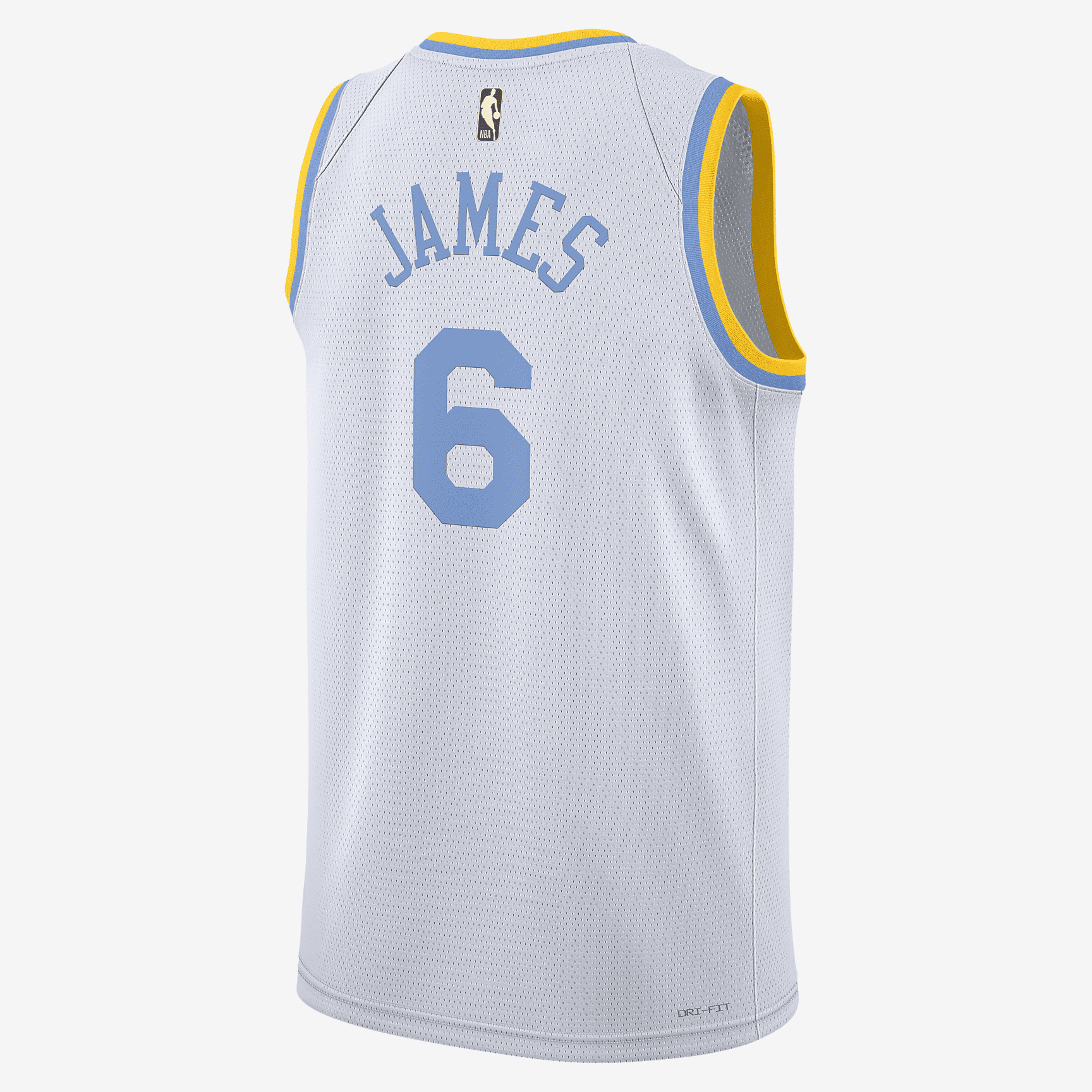 Los Angeles Lakers Nike Dri-FIT NBA Swingman Jersey - White - vstockx