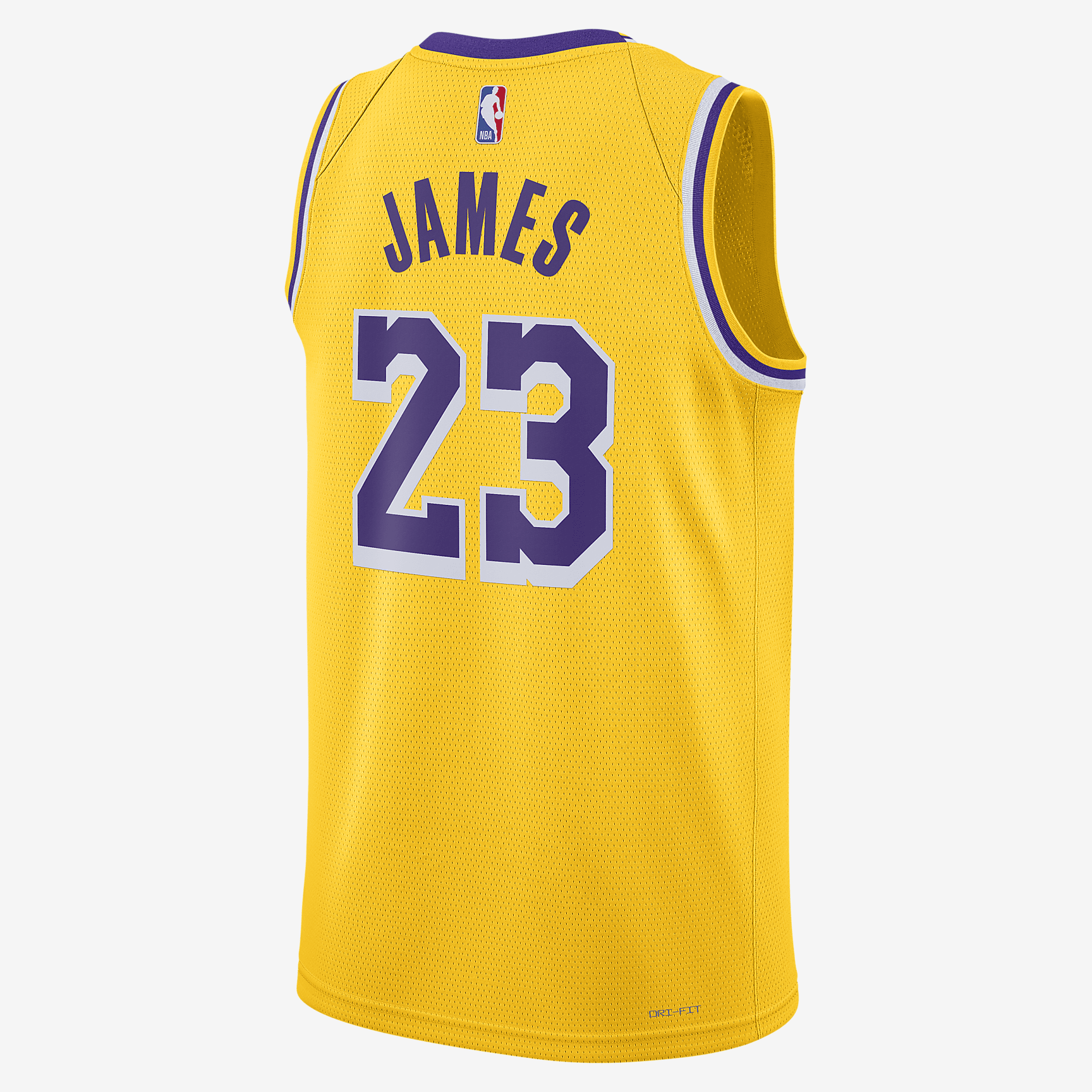 Los Angeles Lakers Icon Edition 2022/23 Nike Dri-FIT NBA Swingman Jersey - Amarillo - vstockx