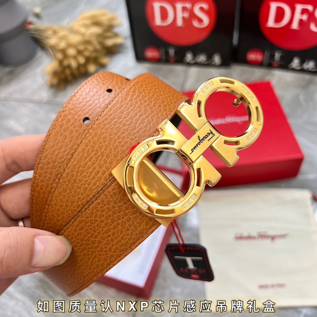 Streetwear Belt Ferragamo 319809 size:3.5cm - vstockx