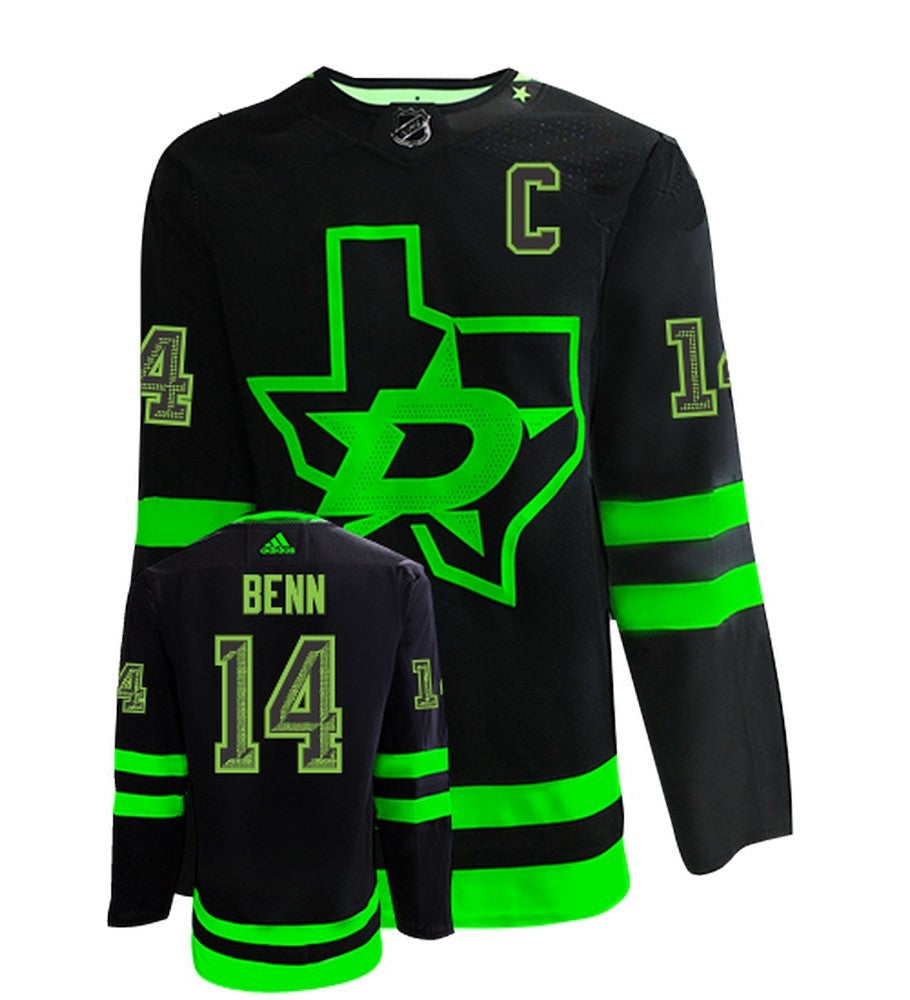 Jamie Benn Dallas Stars Adidas Primegreen Authentic NHL Hockey Jersey - vstockx