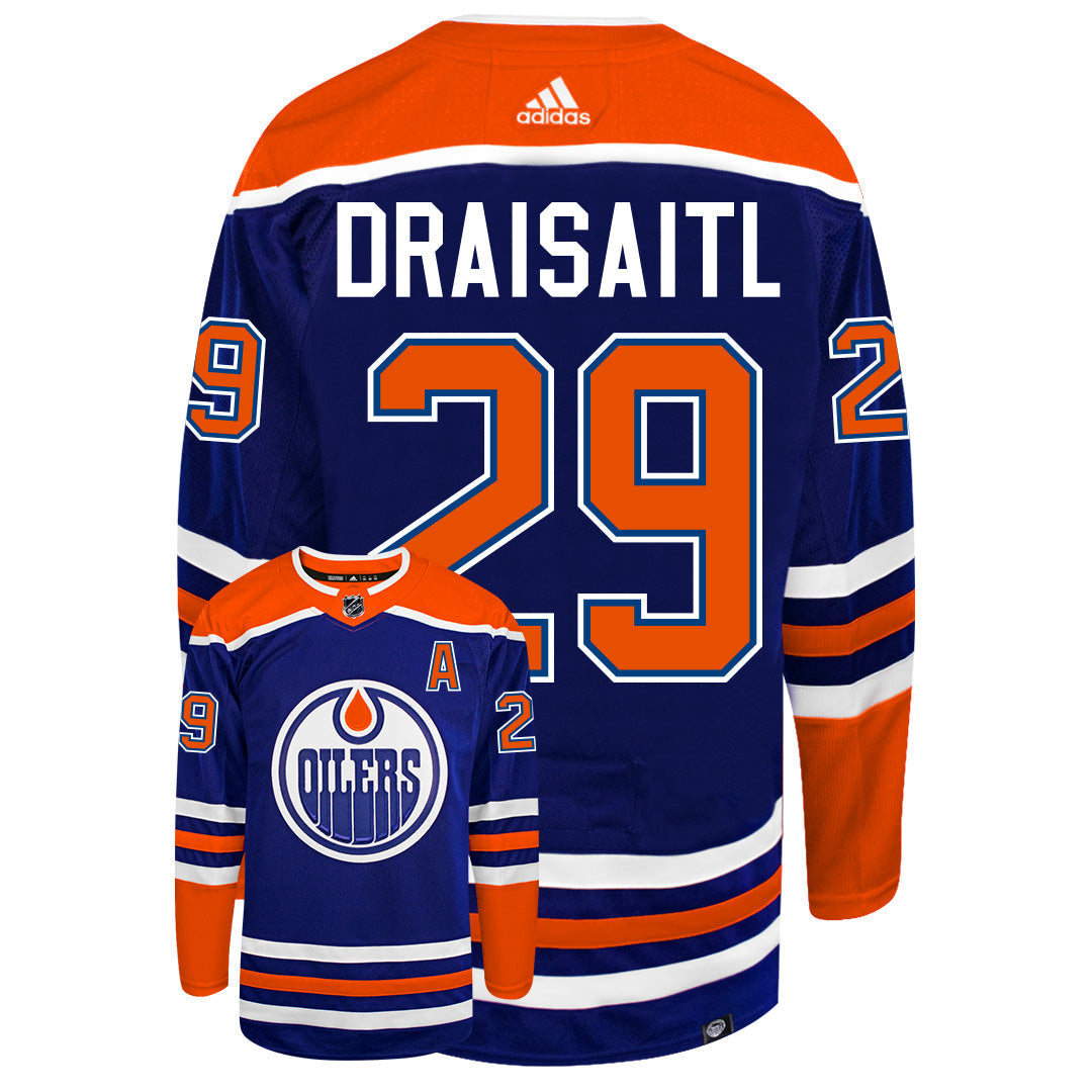 Leon Draisaitl Edmonton Oilers 2022 Adidas Primegreen Authentic NHL Hockey Jersey - vstockx