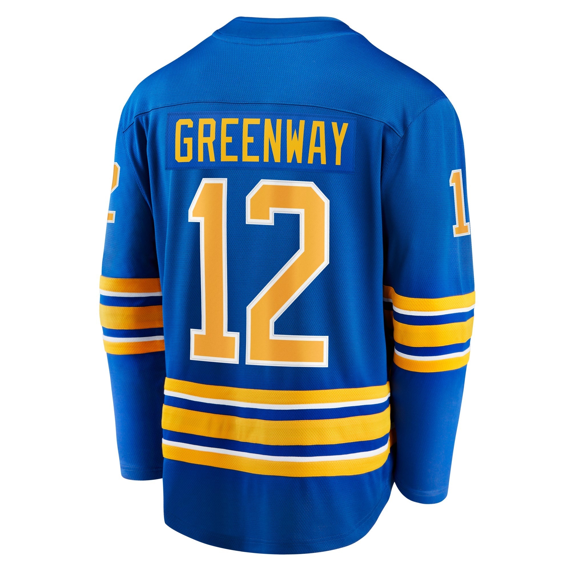 Men's Fanatics Branded Jordans Greenway Royal Buffalo Sabres Home Breakaway Jersey - vstockx