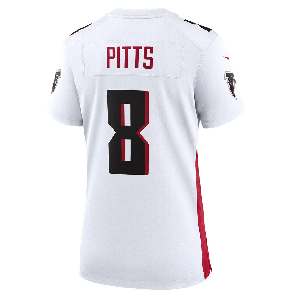 Women's Atlanta Falcons Kyle Pitts Game Player Jersey White - vstockx