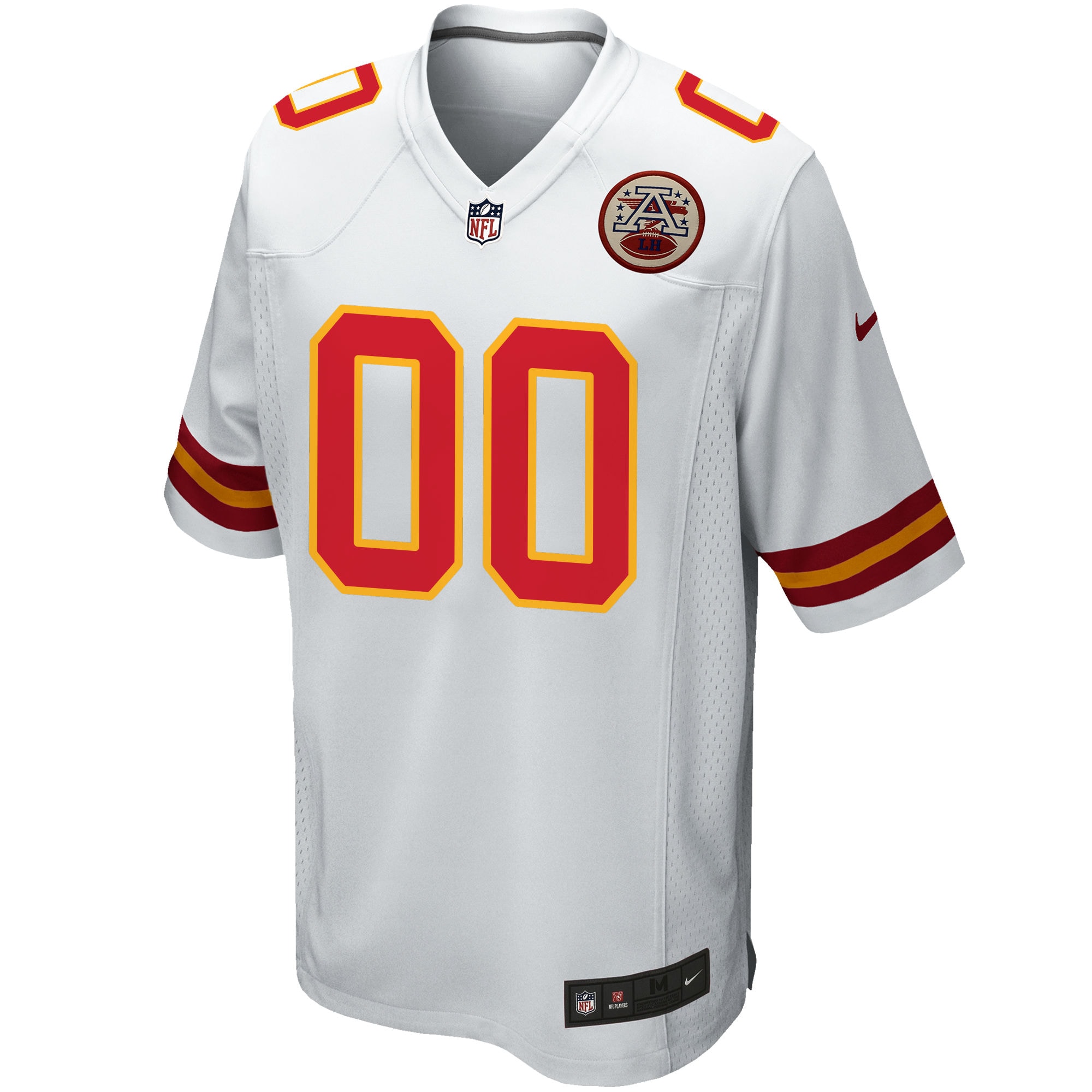 Kansas City Chiefs Nike Custom Game Jersey - White - vstockx