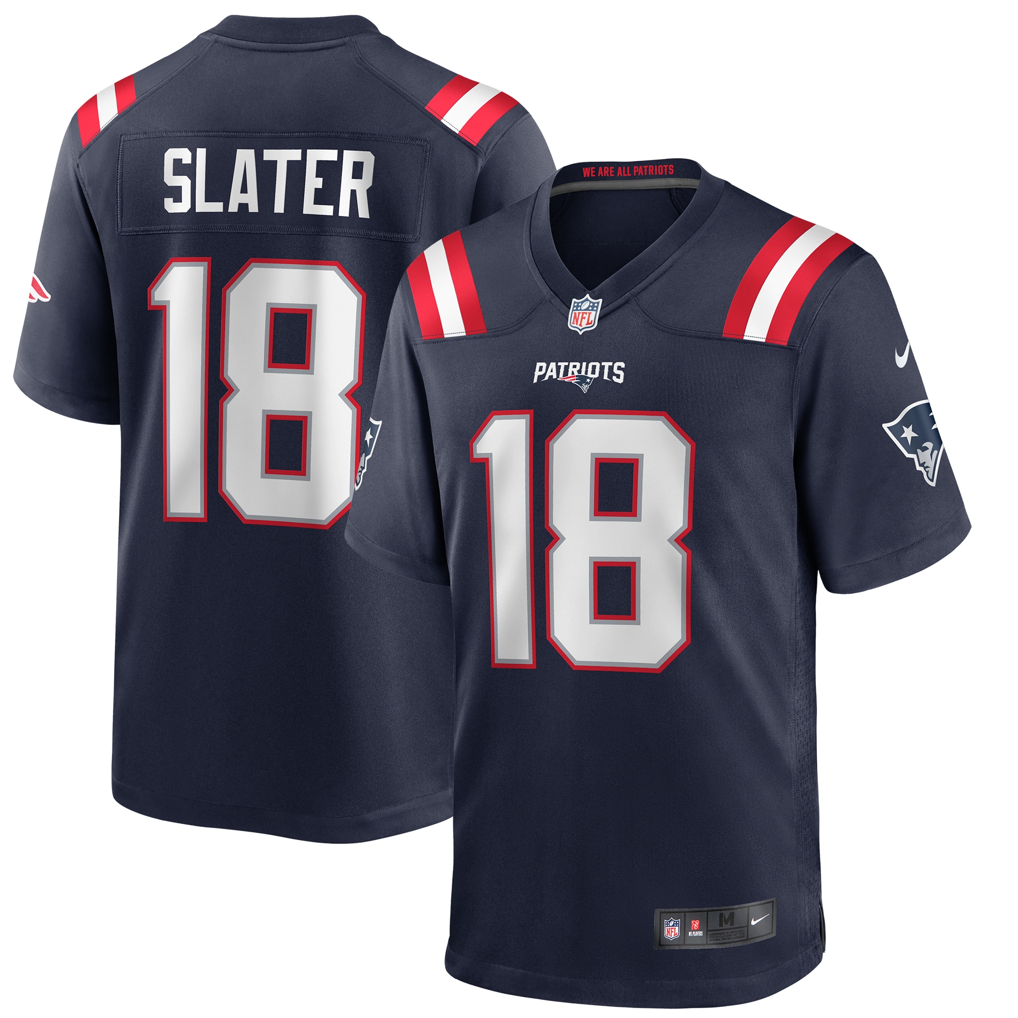Matthew Slater New England Patriots Nike Game Player Jersey - Navy - vstockx