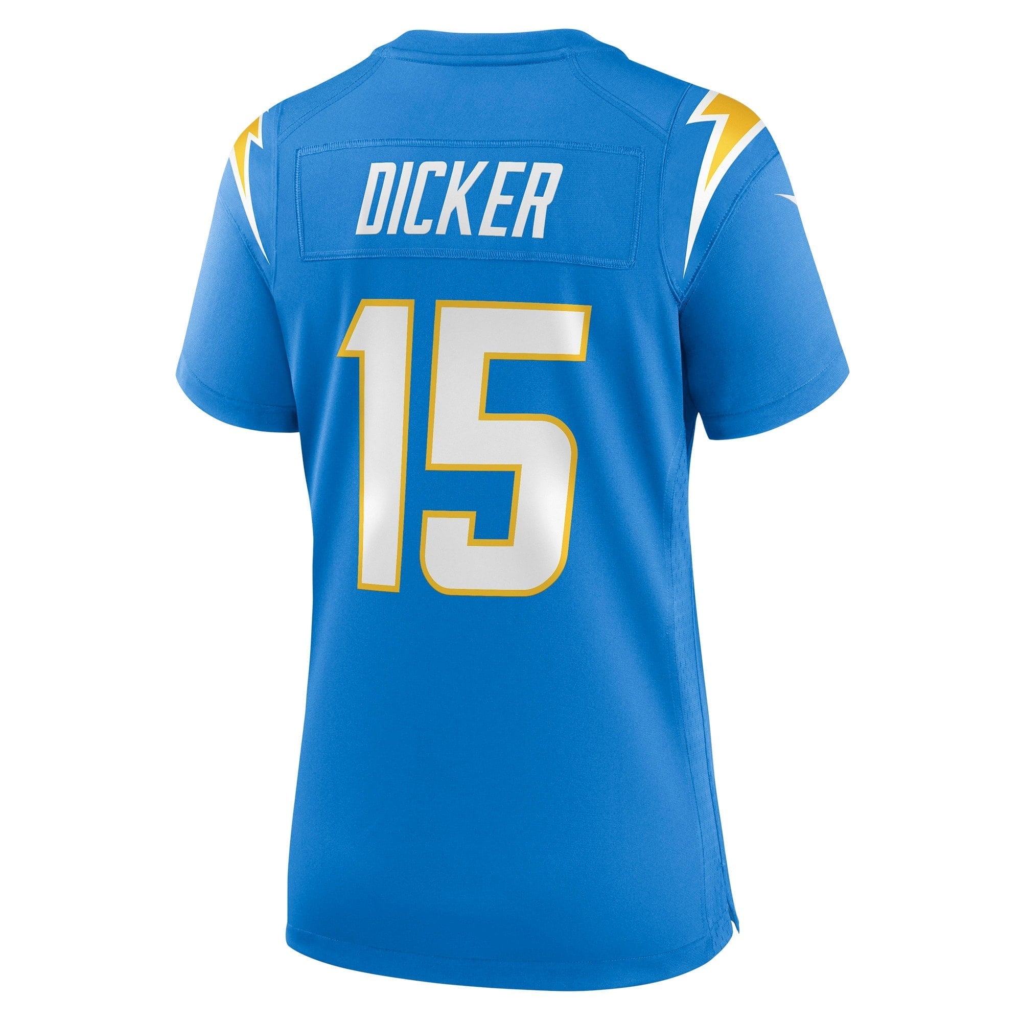 Women's Nike Cameron Dicker Powder Blue Los Angeles Chargers Game Player Jersey - vstockx