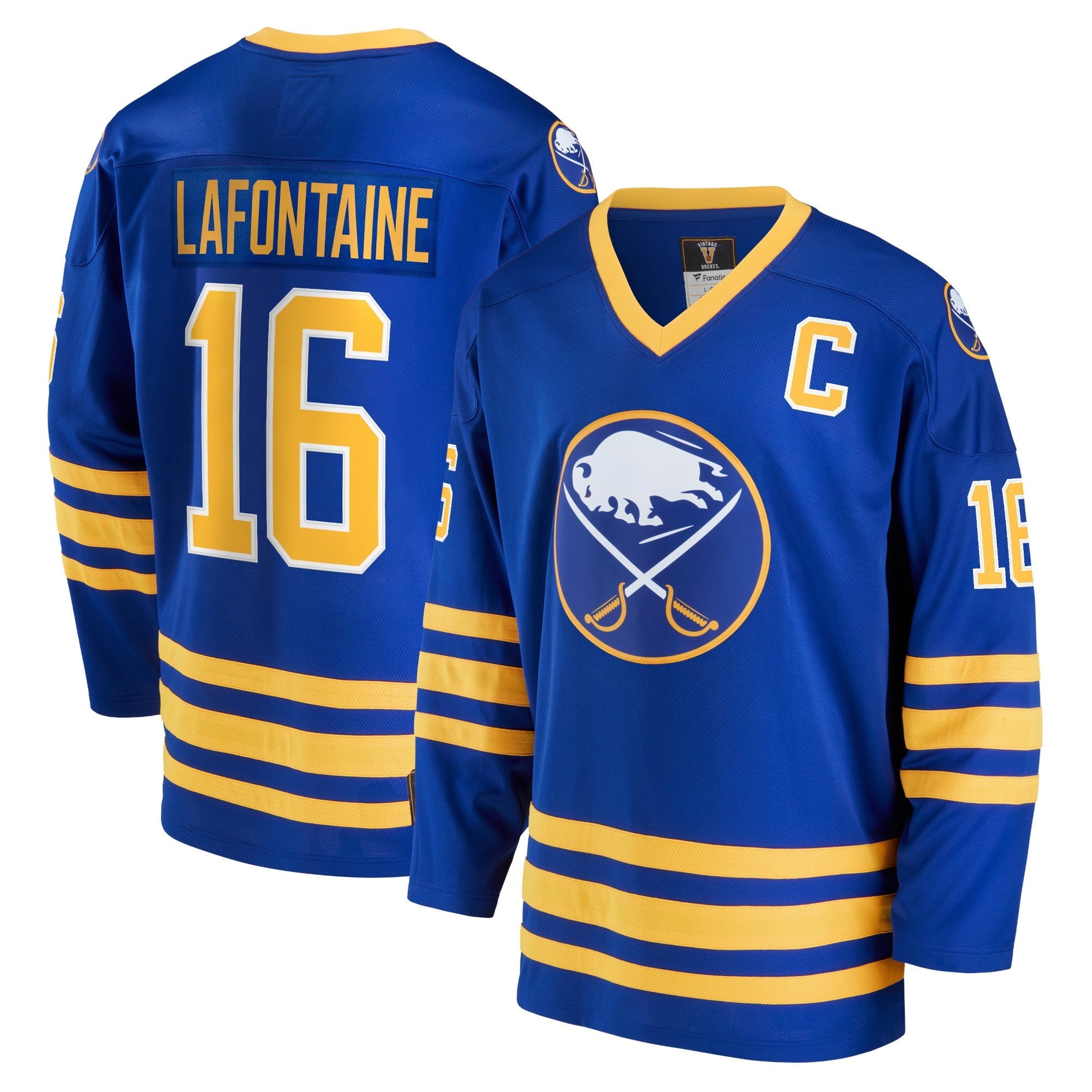 Men's Fanatics Branded Pat LaFontaine Royal Buffalo Sabres Breakaway Retired Player Jersey - vstockx