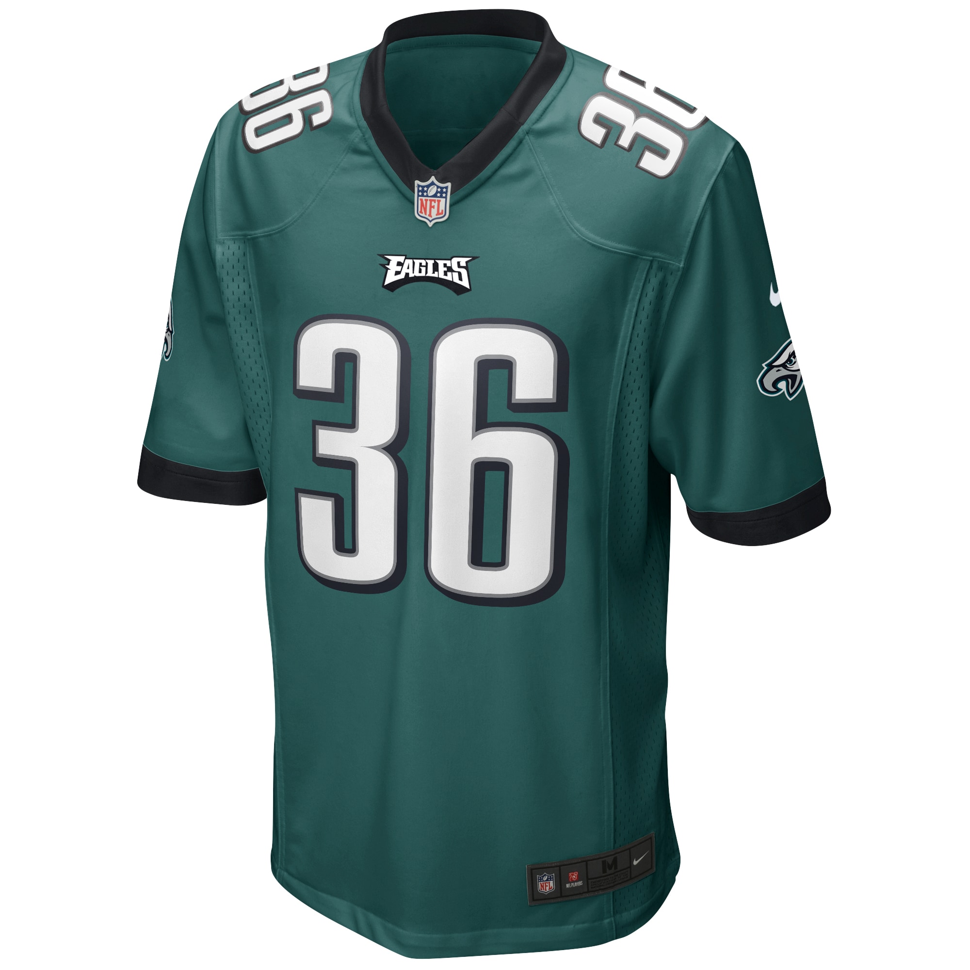 Brian Westbrook Philadelphia Eagles Nike Game Retired Player Jersey - Midnight Green - vstockx