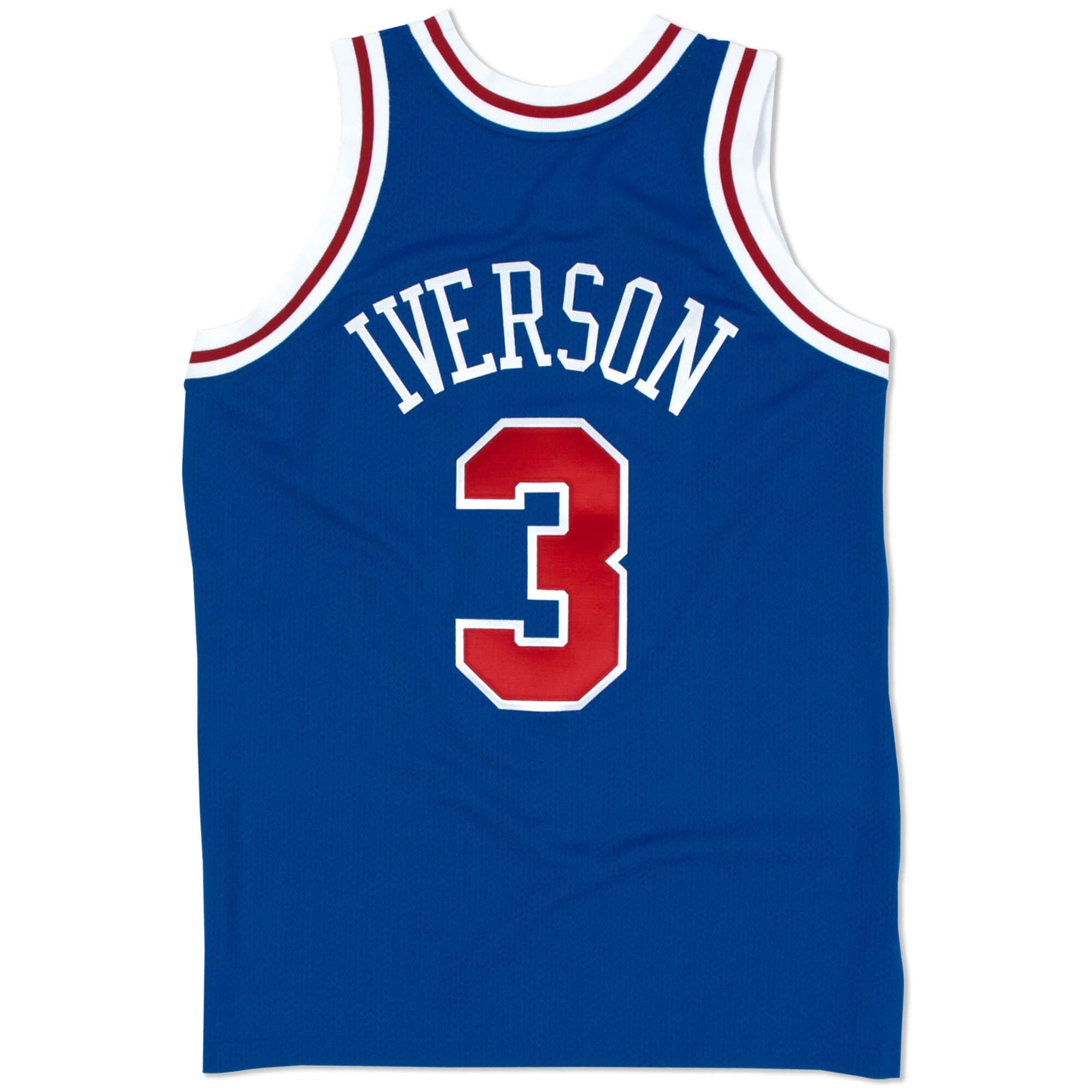 Authentic Jersey Philadelphia 76ers Alternate 1996-97 Allen Iverson - vstockx