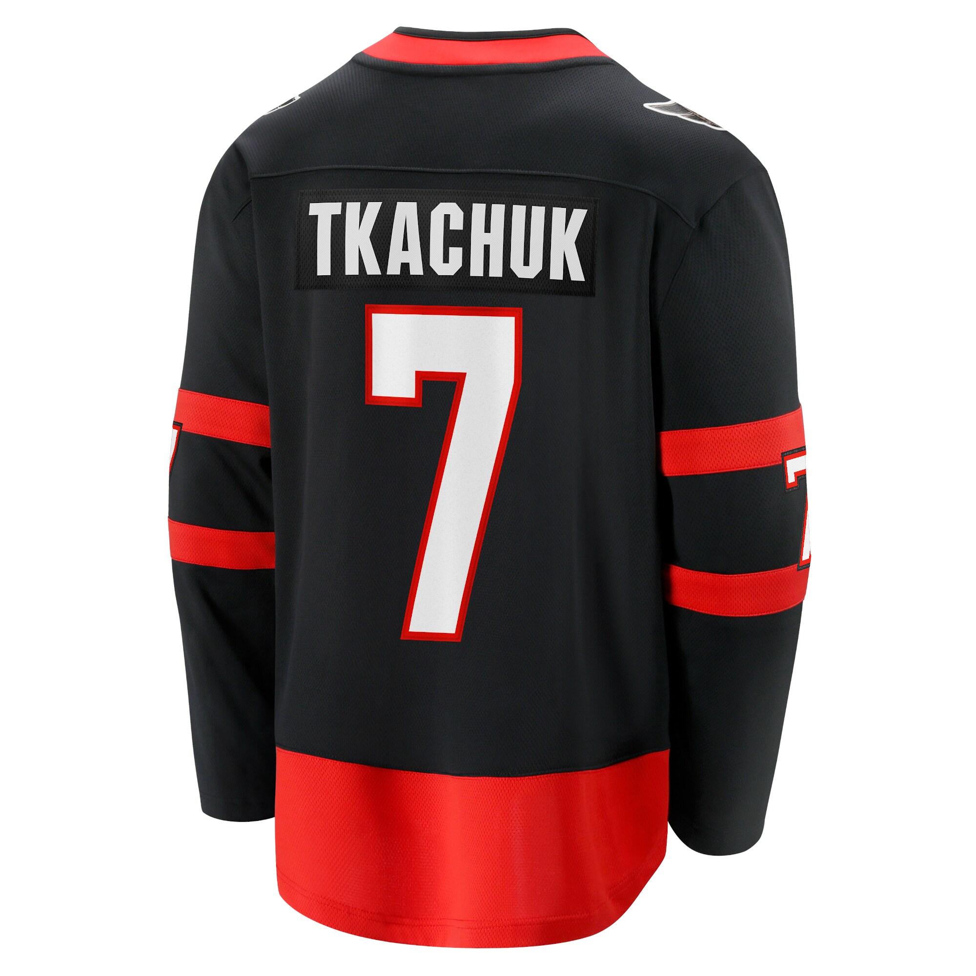 Brady Tkachuk Ottawa Senators Fanatics Branded 2020/21 Home Premier Breakaway Player Jersey - Black - vstockx