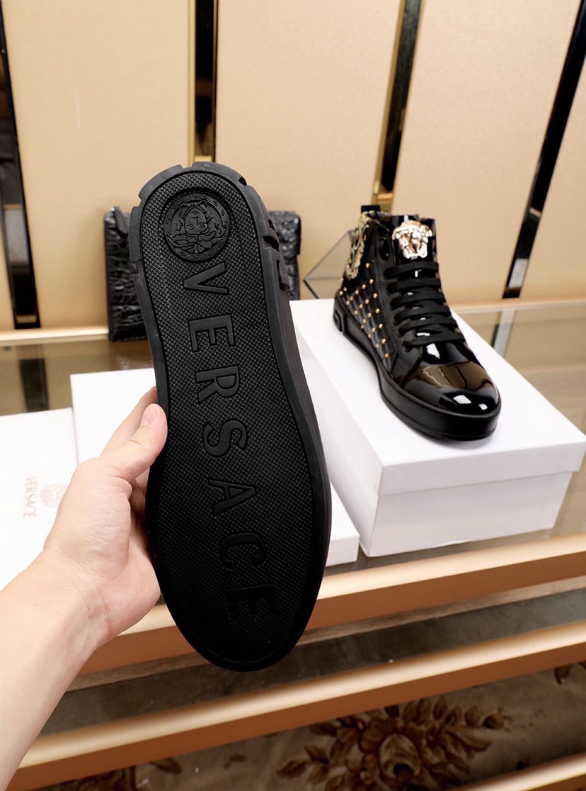 Versace High Top Sneaker 4 - vstockx