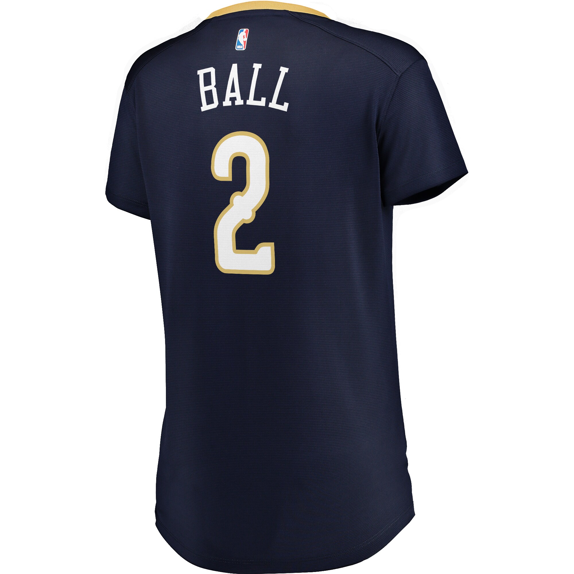 Lonzo Ball New Orleans Pelicans Fanatics Branded Women's Fast Break Replica Jersey Navy - Icon Edition - vstockx