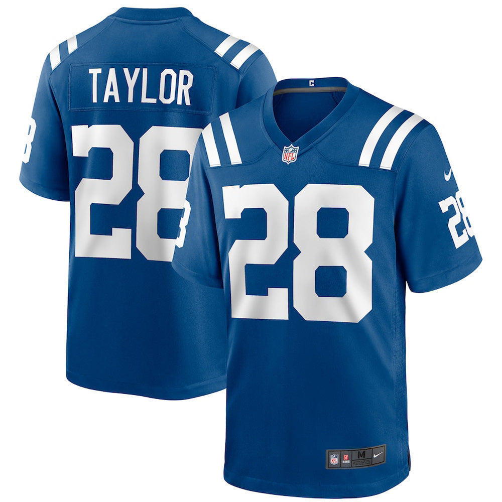 Youth Indianapolis Colts Jonathan Taylor Game Jersey - Royal - vstockx